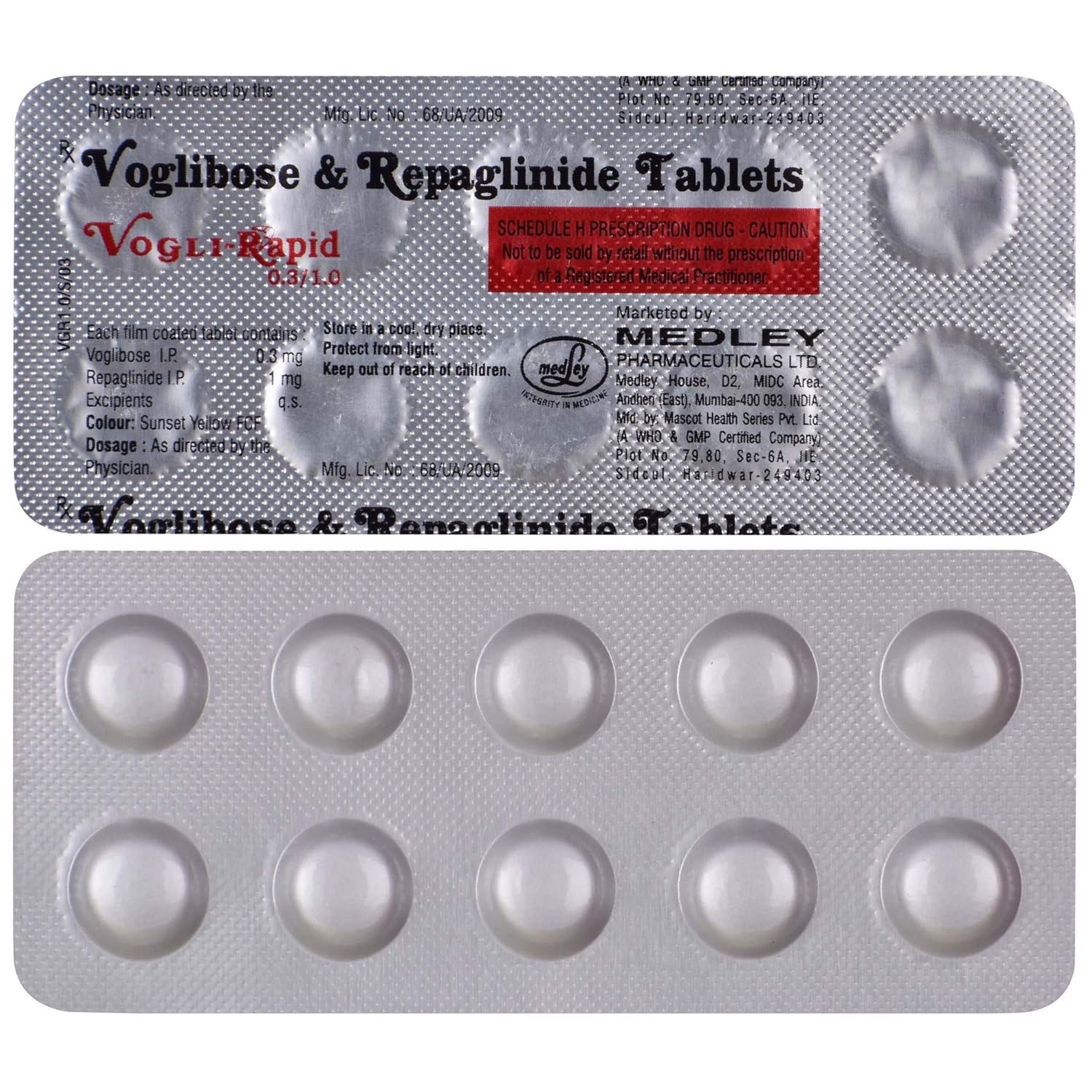 Vogli-Rapid 0.3/1.0 Tablet