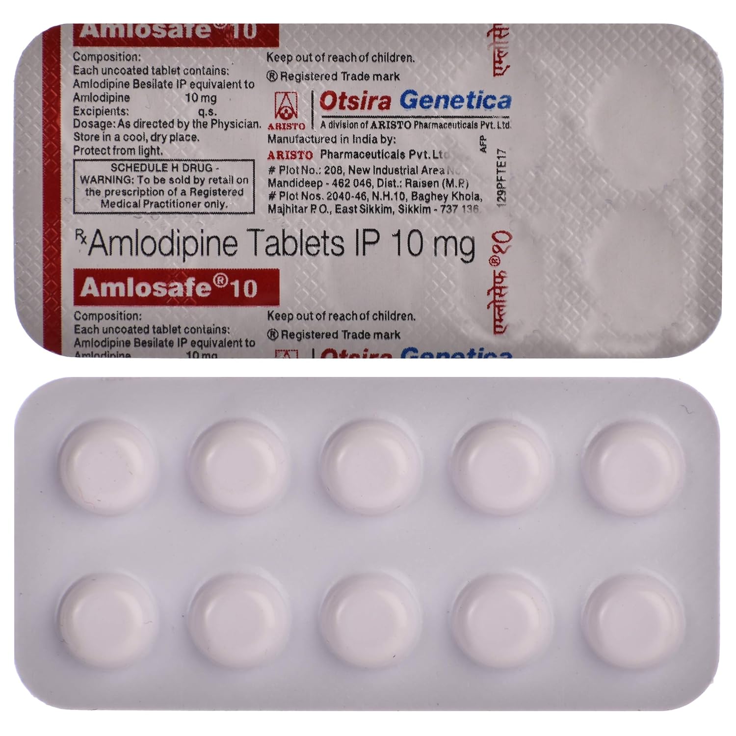 Amlosafe 10 Tablet