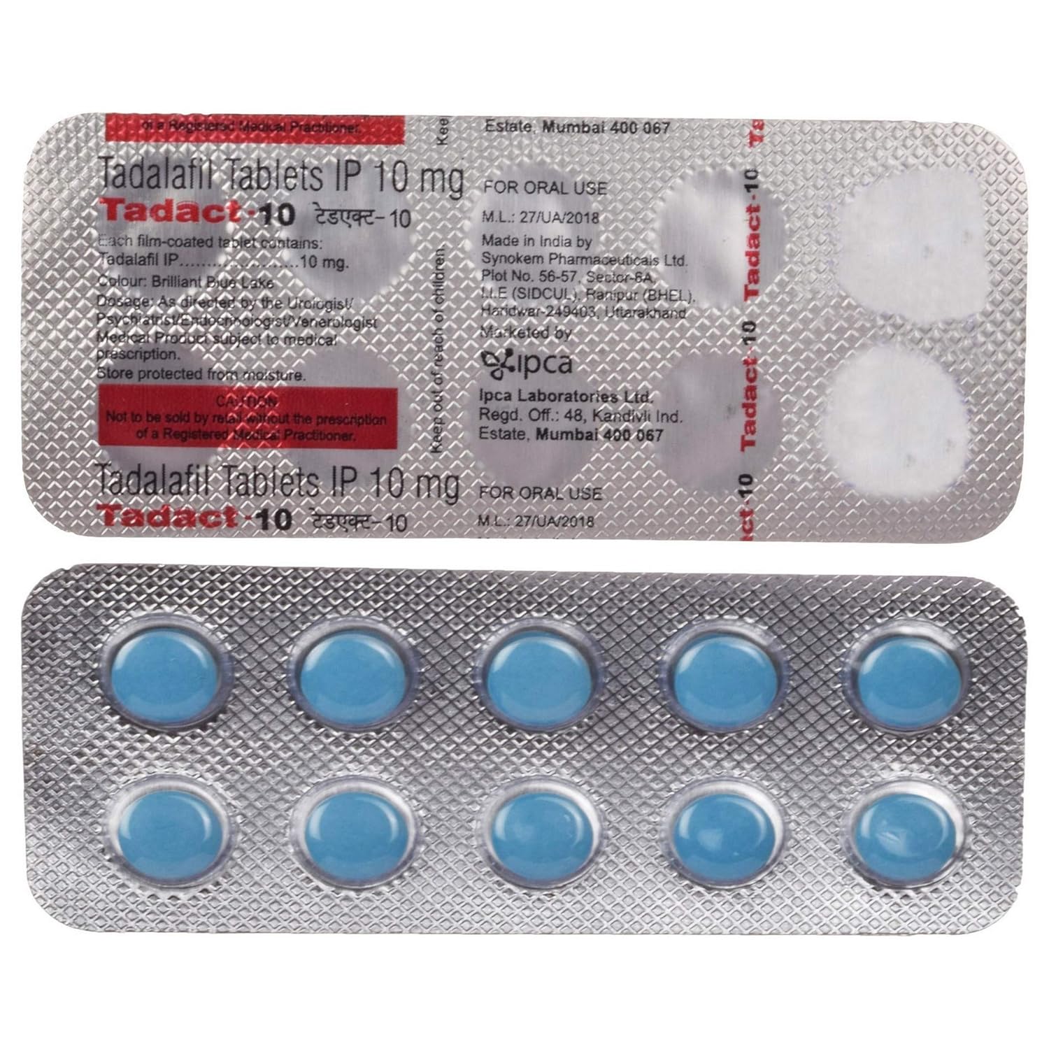 Tadact 10 Tablet