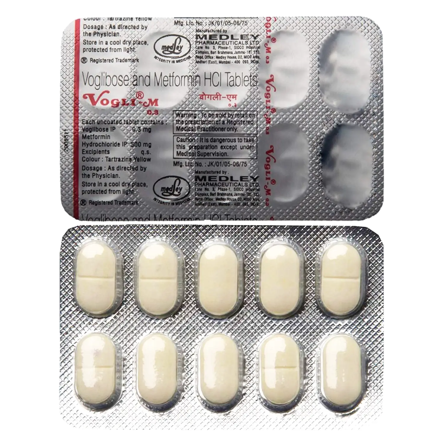 Vogli-M 0.3 Tablet