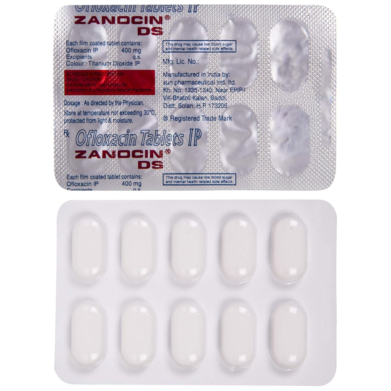 Zanocin DS Tablet