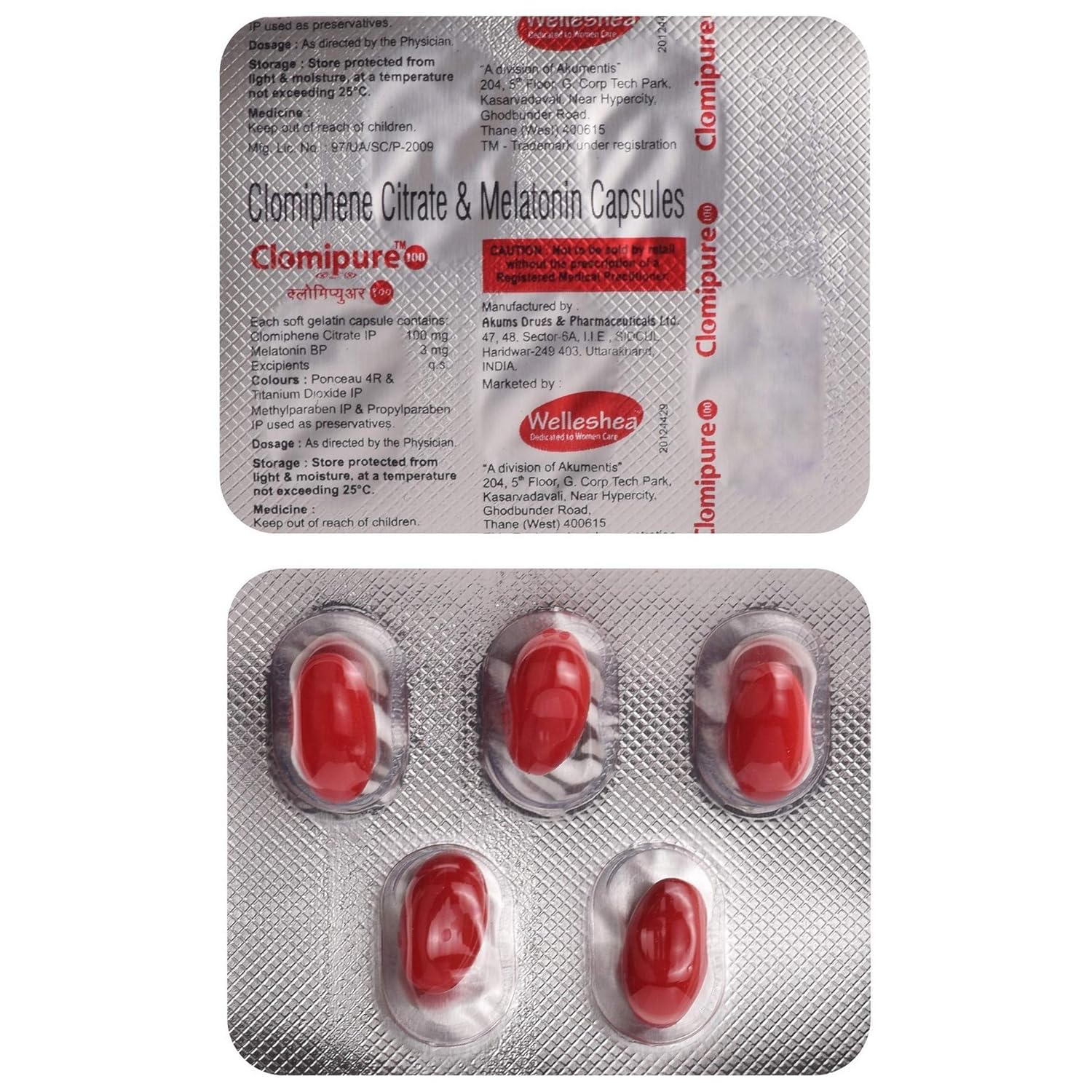 Clomipure 100 Capsule