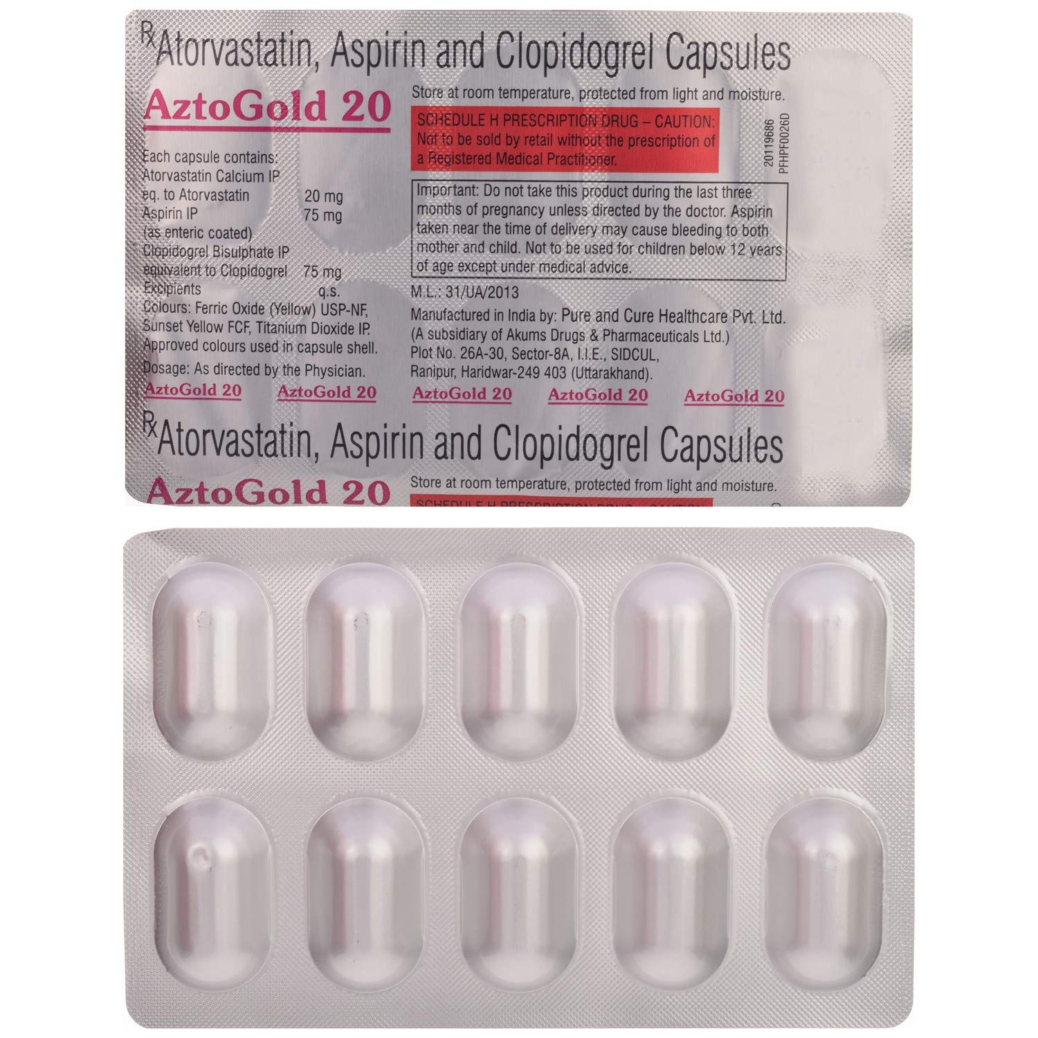 Aztogold 20 Capsule