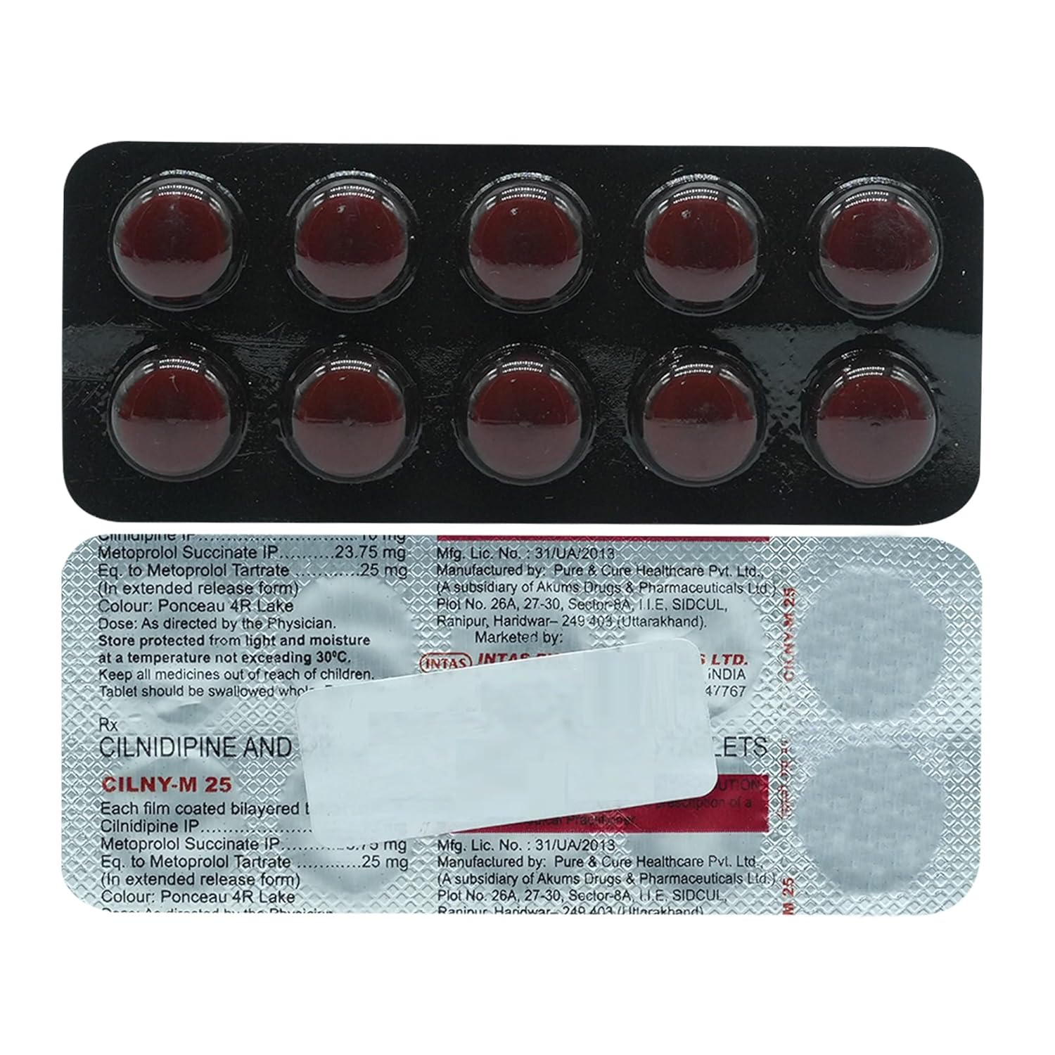 Cilny M 10mg/25mg Tablet