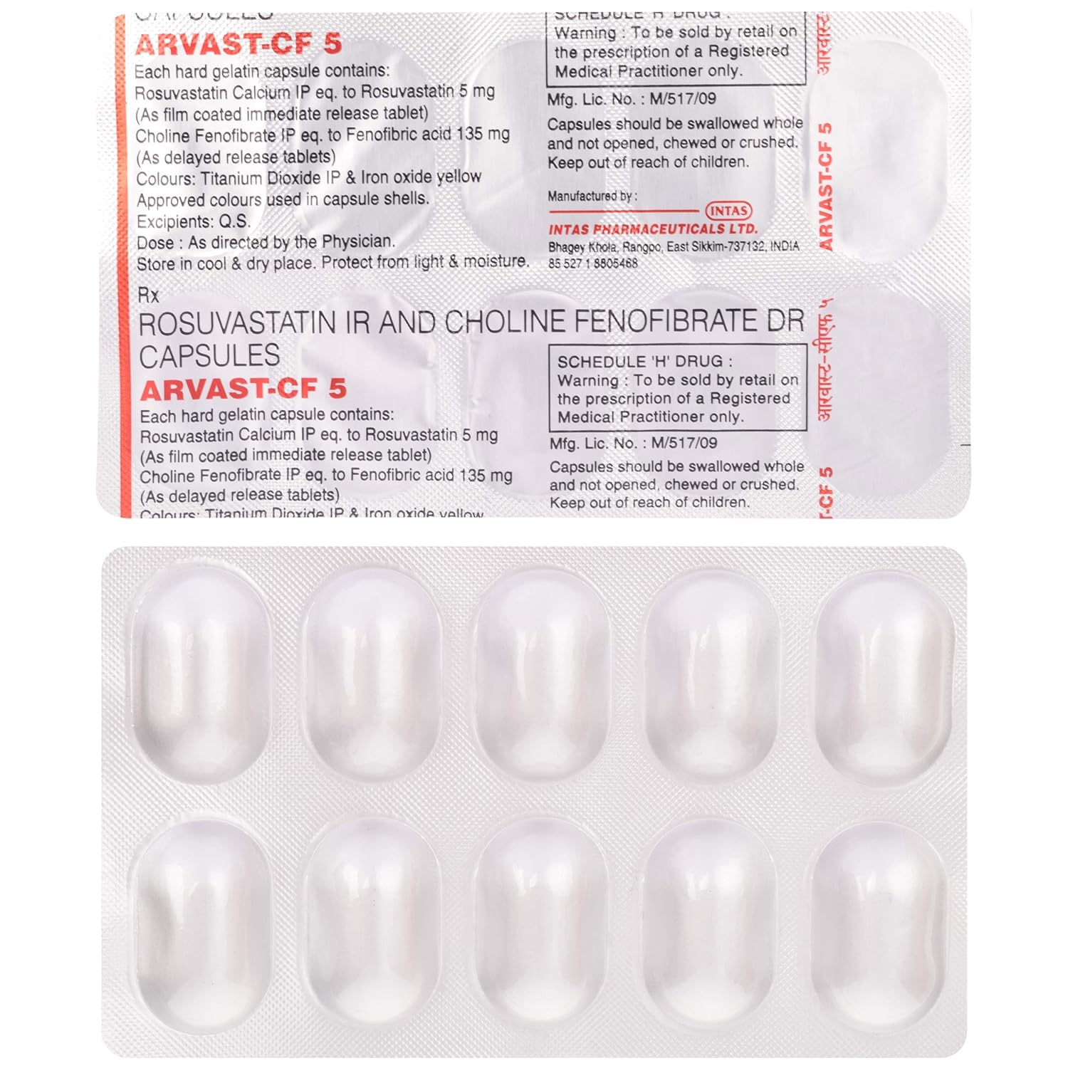 Arvast-CF 5 Capsule DR