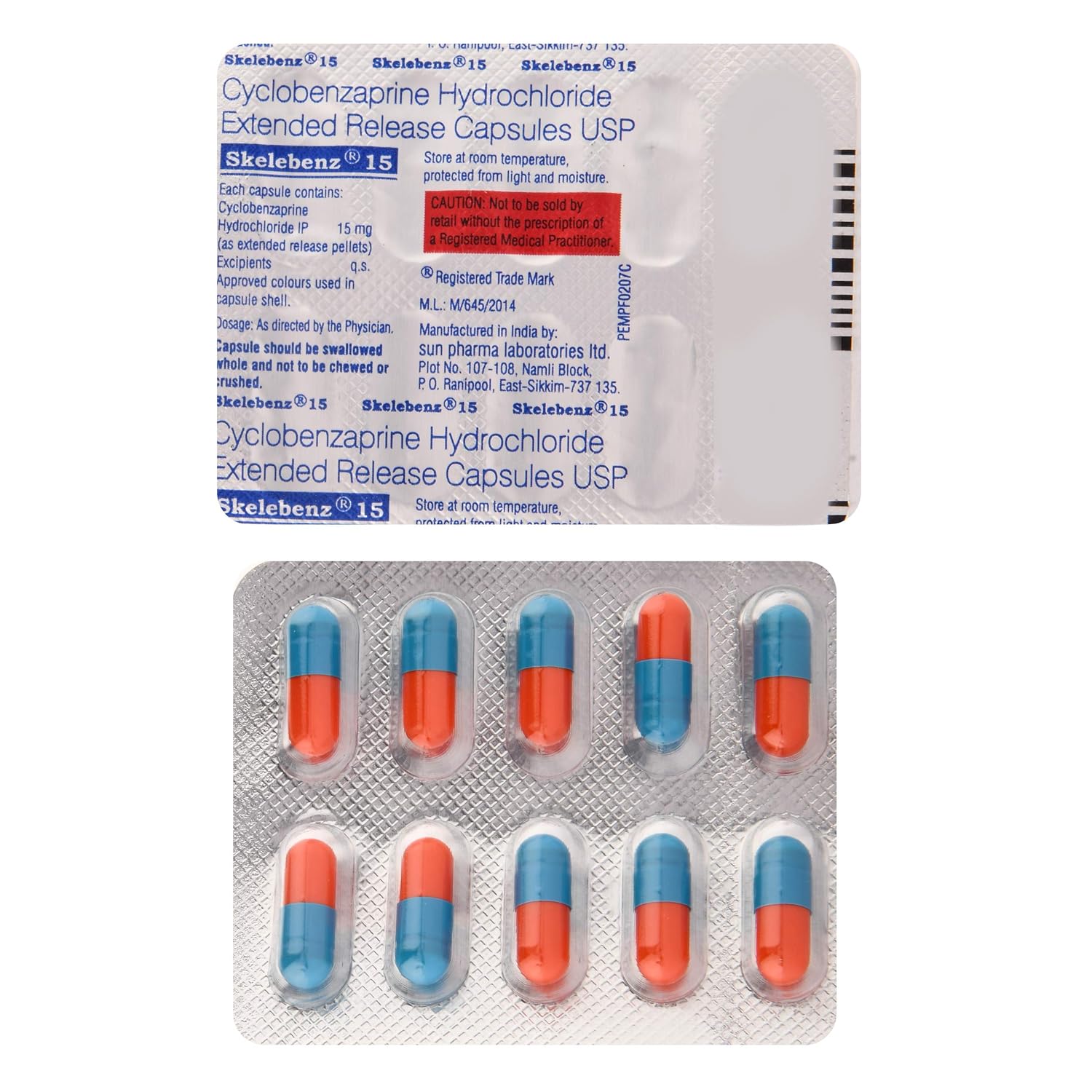 Skelebenz 15 Capsule ER
