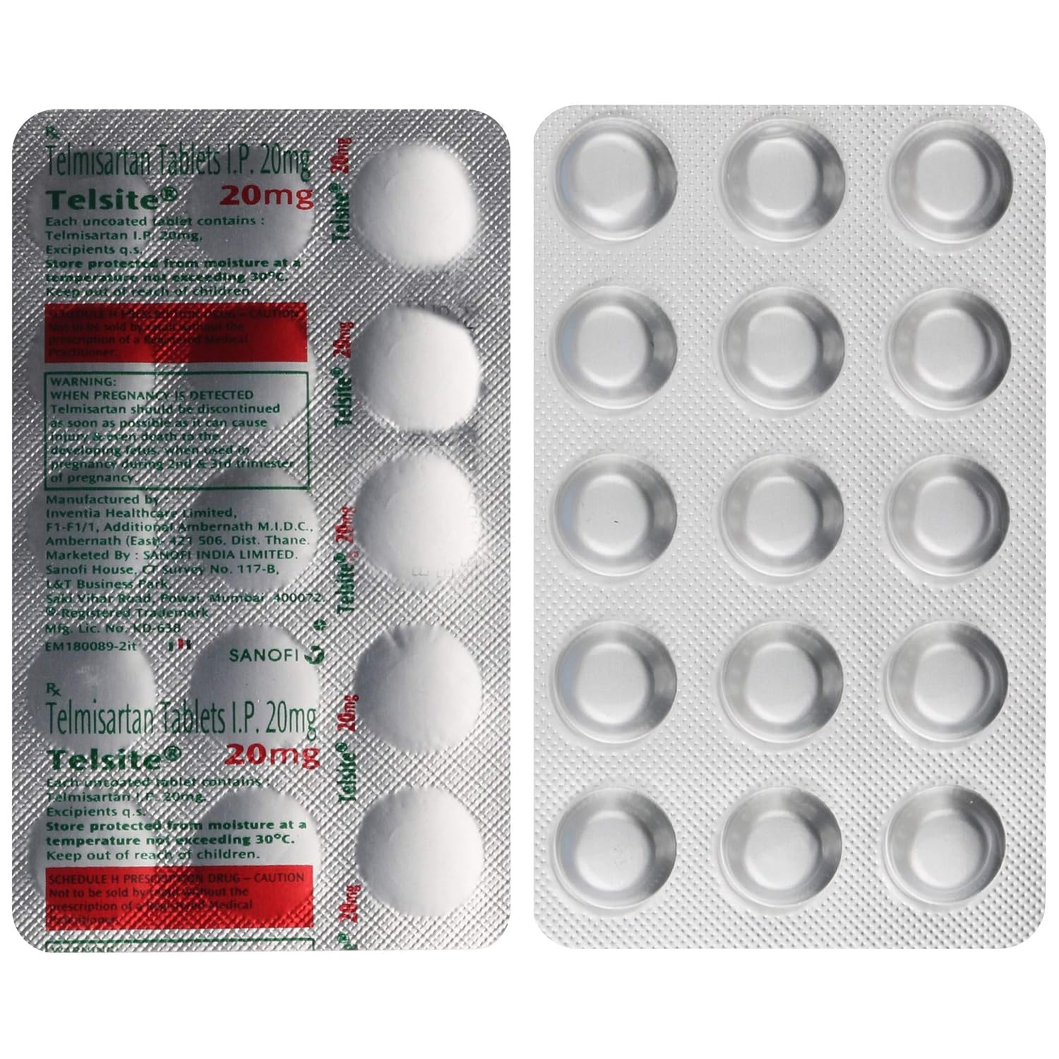 Telsite 20mg Tablet