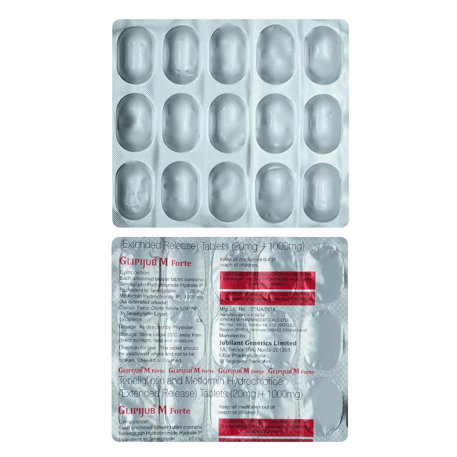 Glipijub M Forte Tablet PR