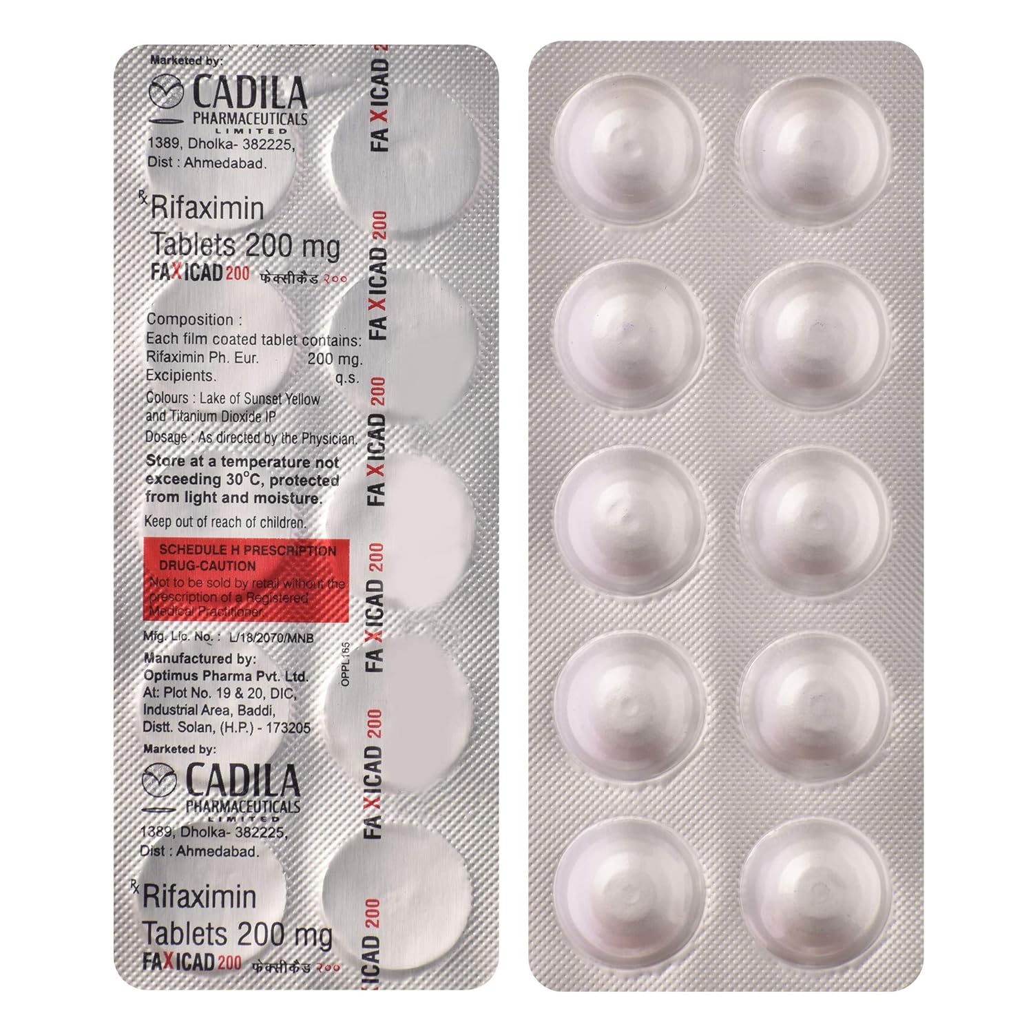 Faxicad 200mg Tablet