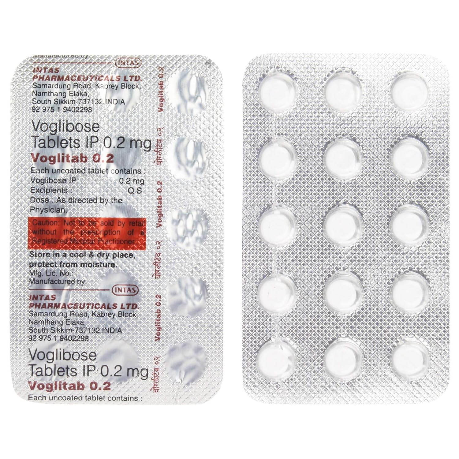 Voglitab 0.2 Tablet