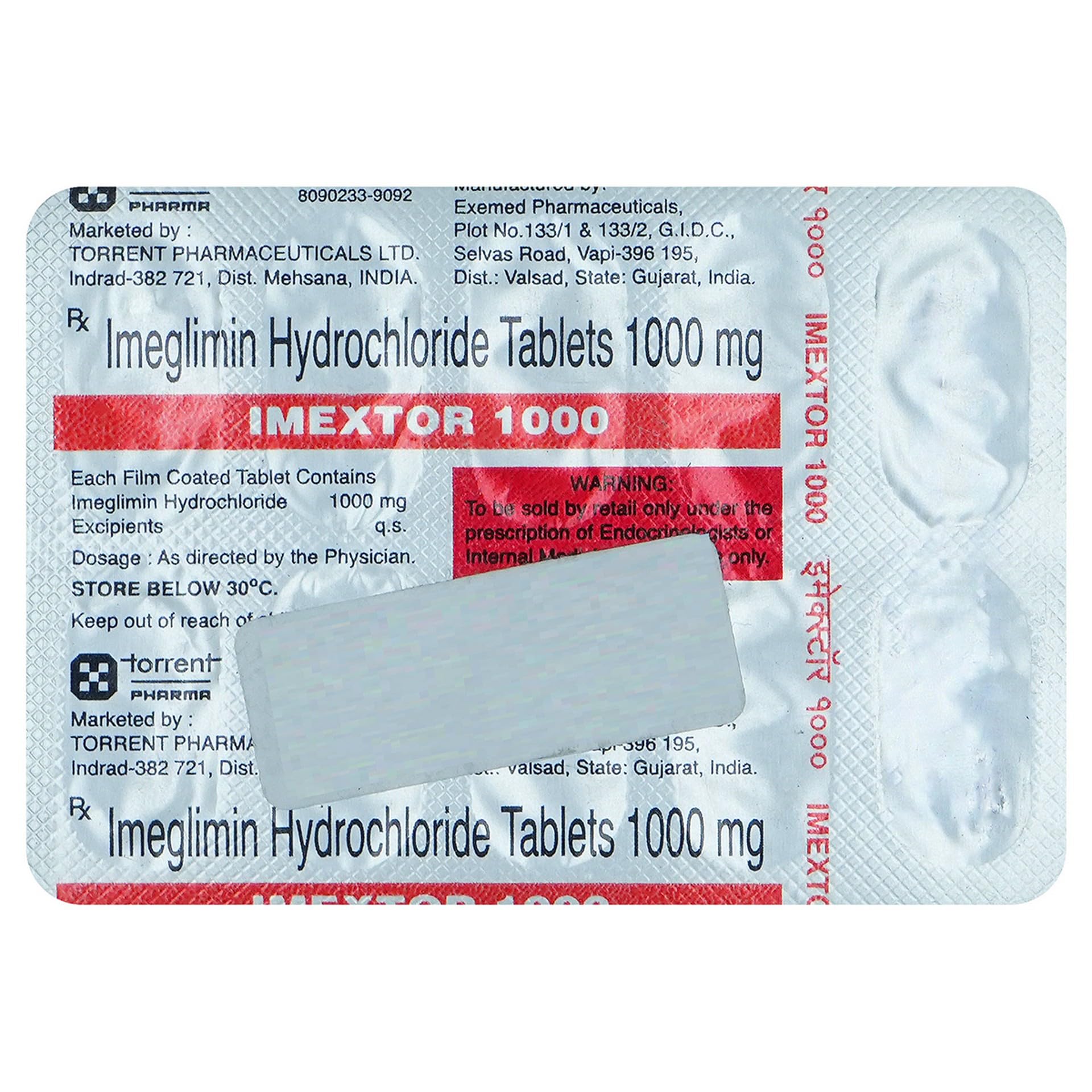 Imextor 1000mg Tablet