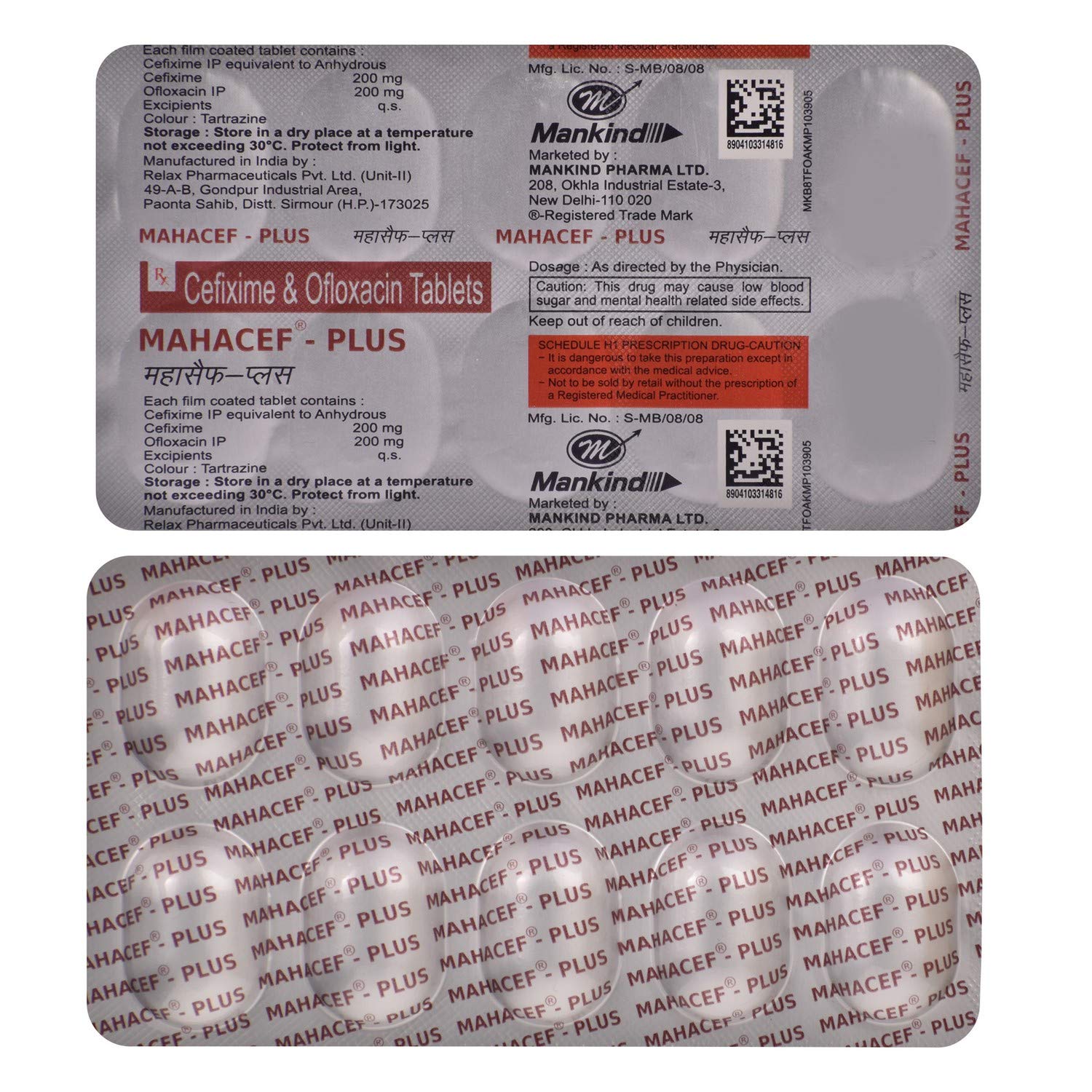 Mahacef-Plus Tablet