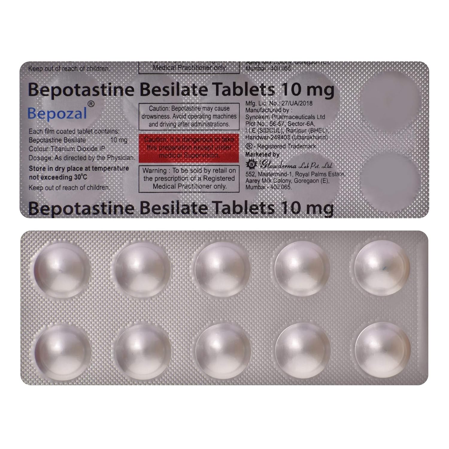 Bepozal Tablet