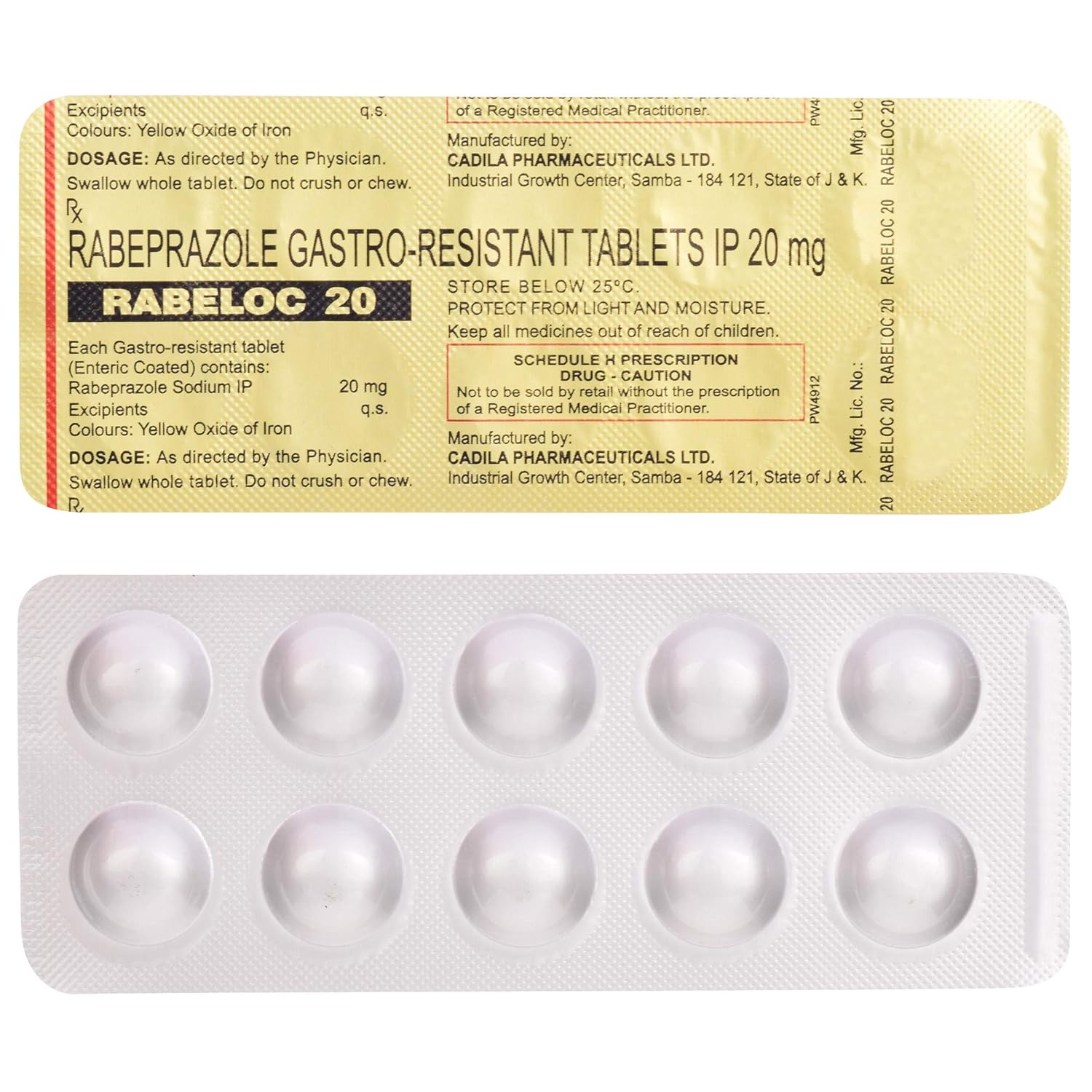 Rabeloc 20 Tablet