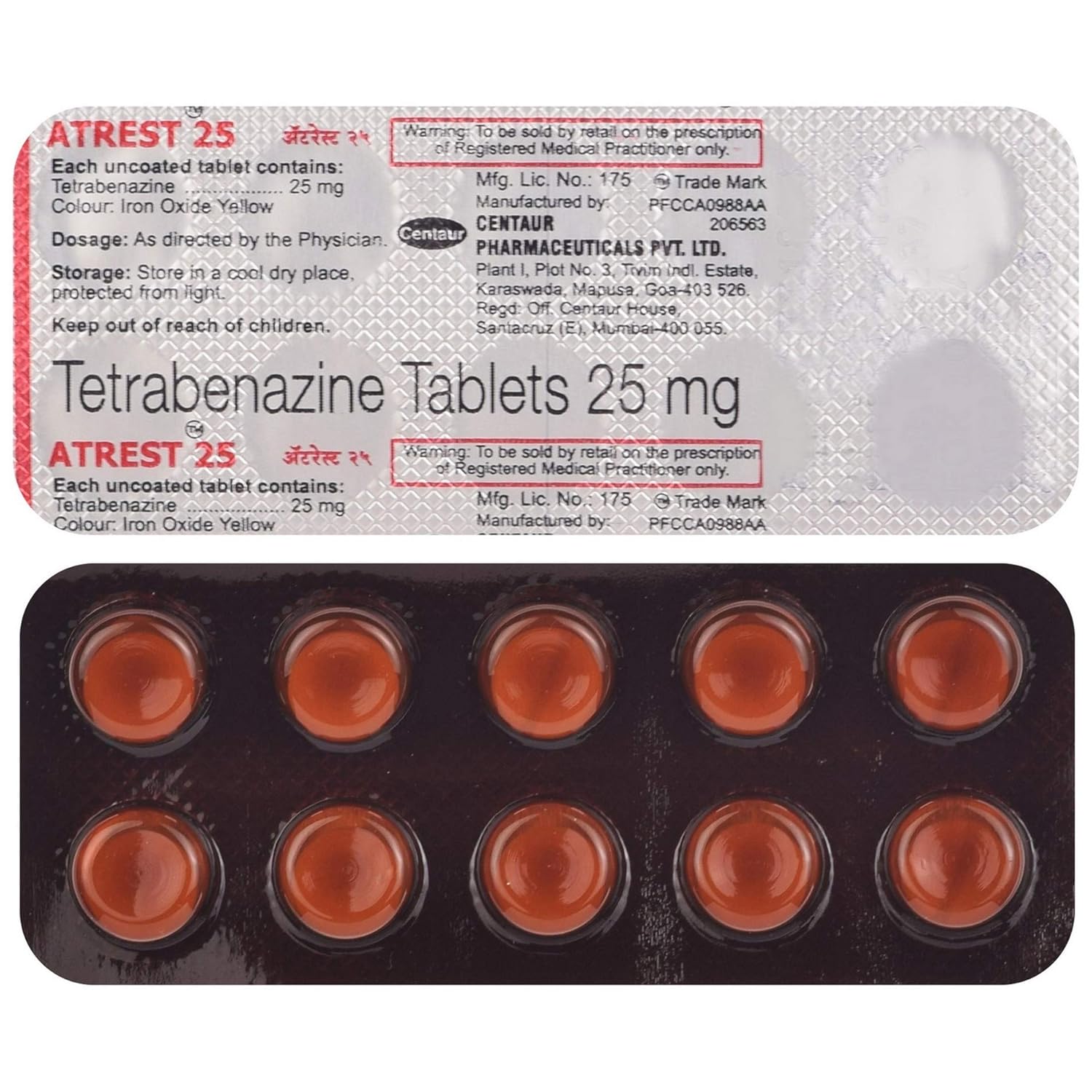 Atrest 25 Tablet