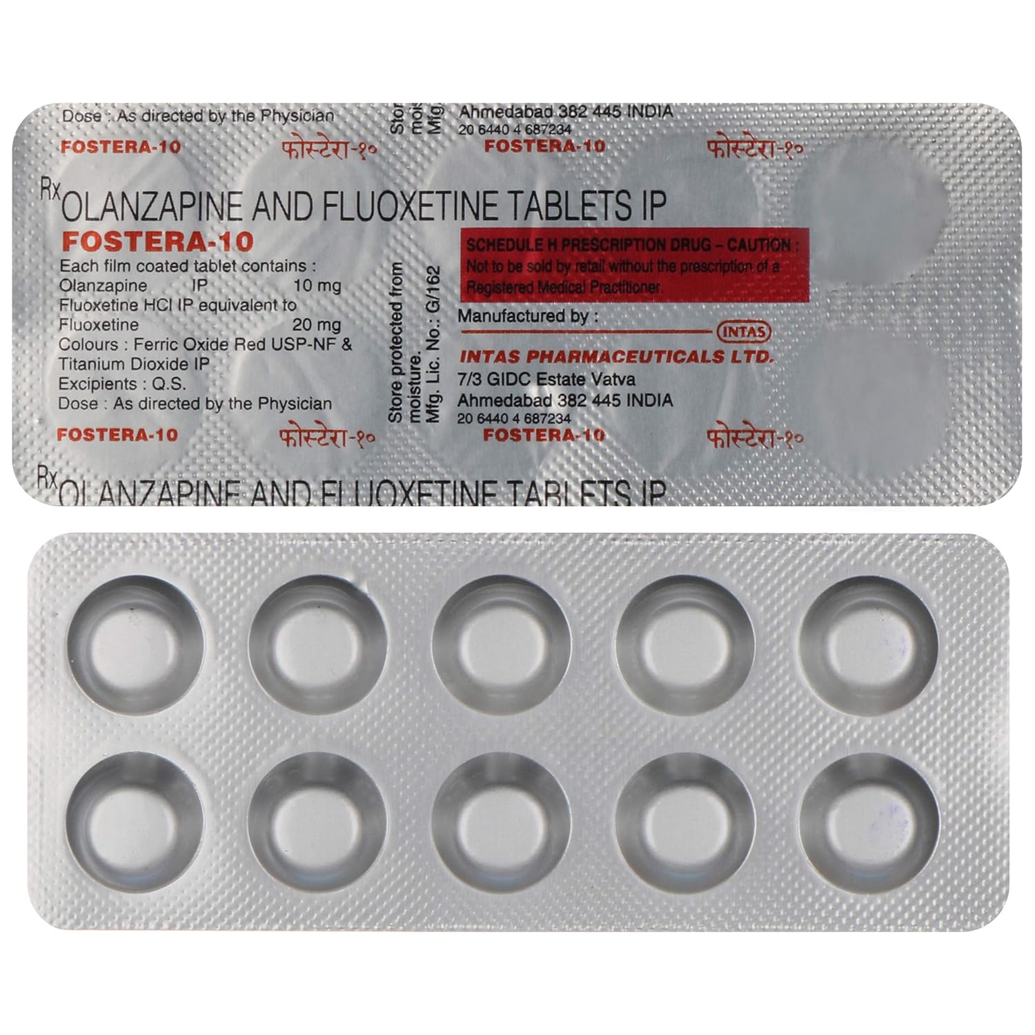 Fostera 20 mg/10 mg Tablet