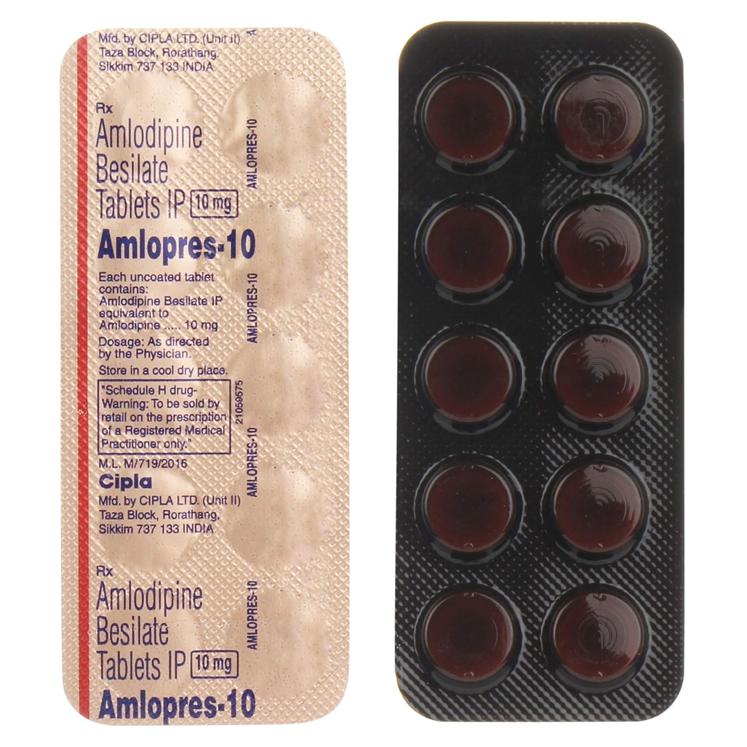 Amlopres 10 Tablet