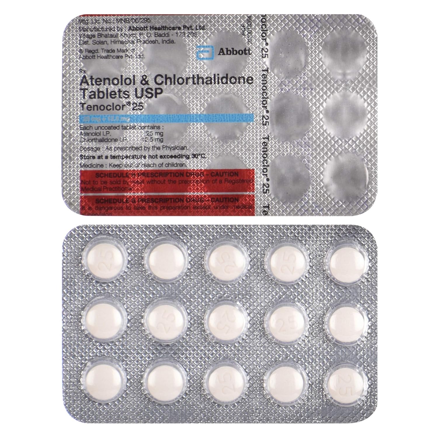 Tenoclor 25 Tablet