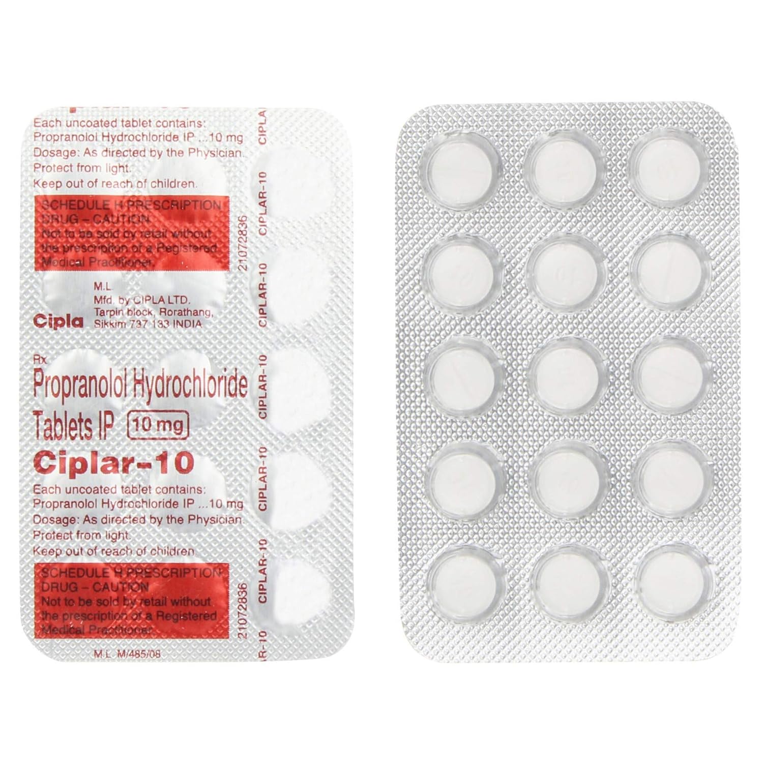 Ciplar 10 Tablet