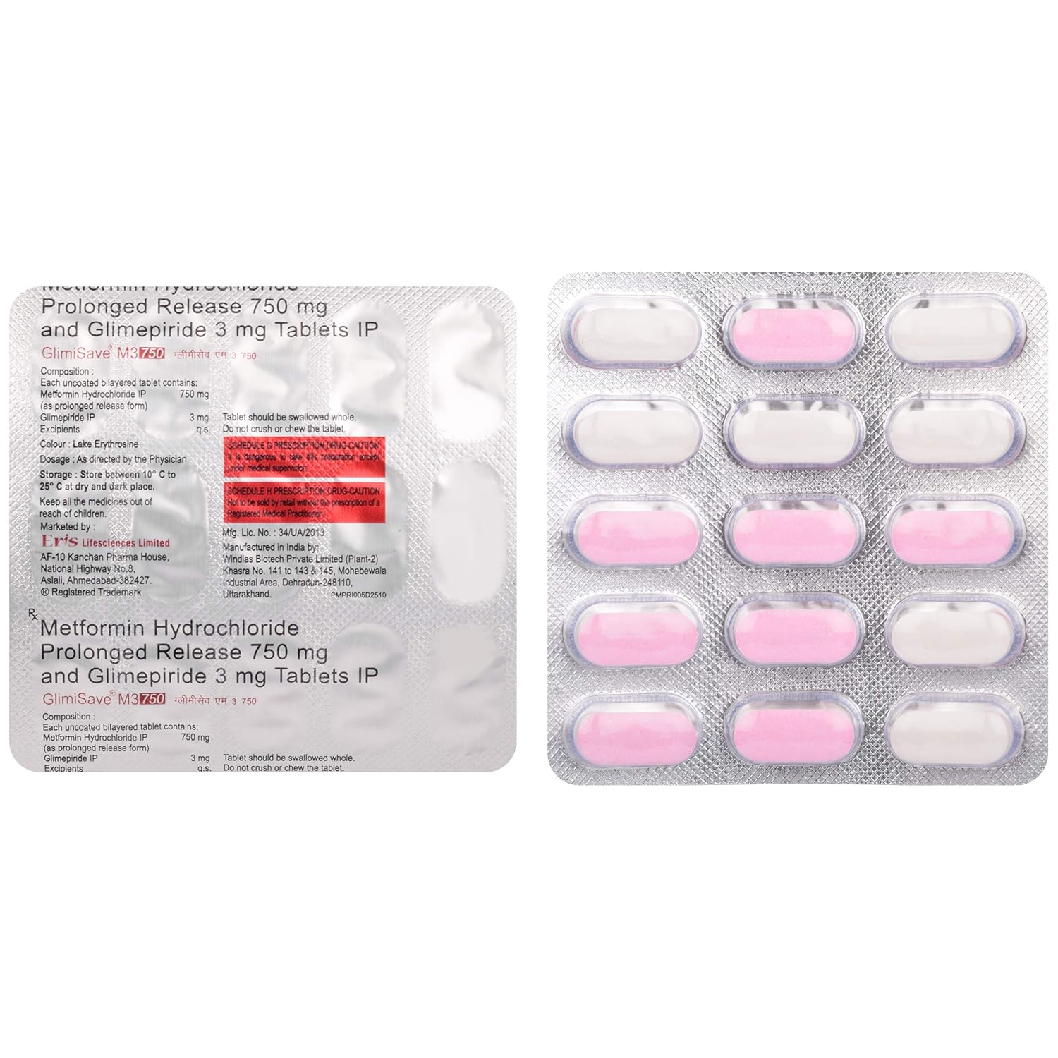 Glimisave M3 750 Tablet PR