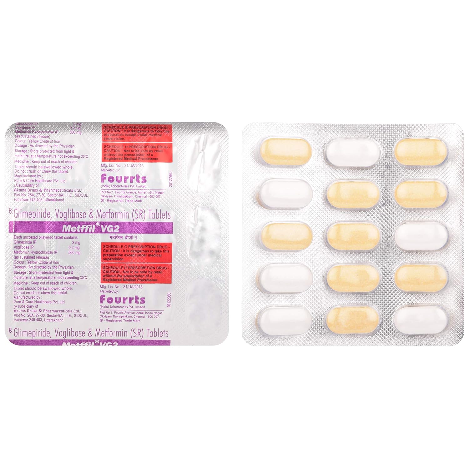 Metffil VG 2 Tablet SR