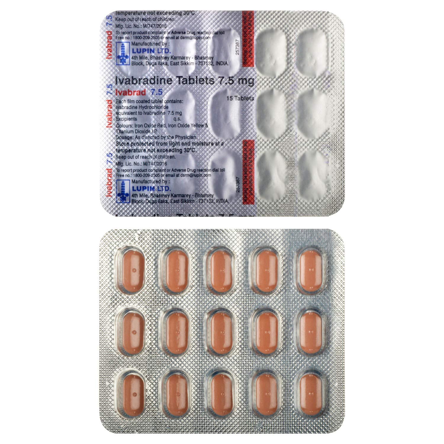 Ivabrad 7.5 Tablet