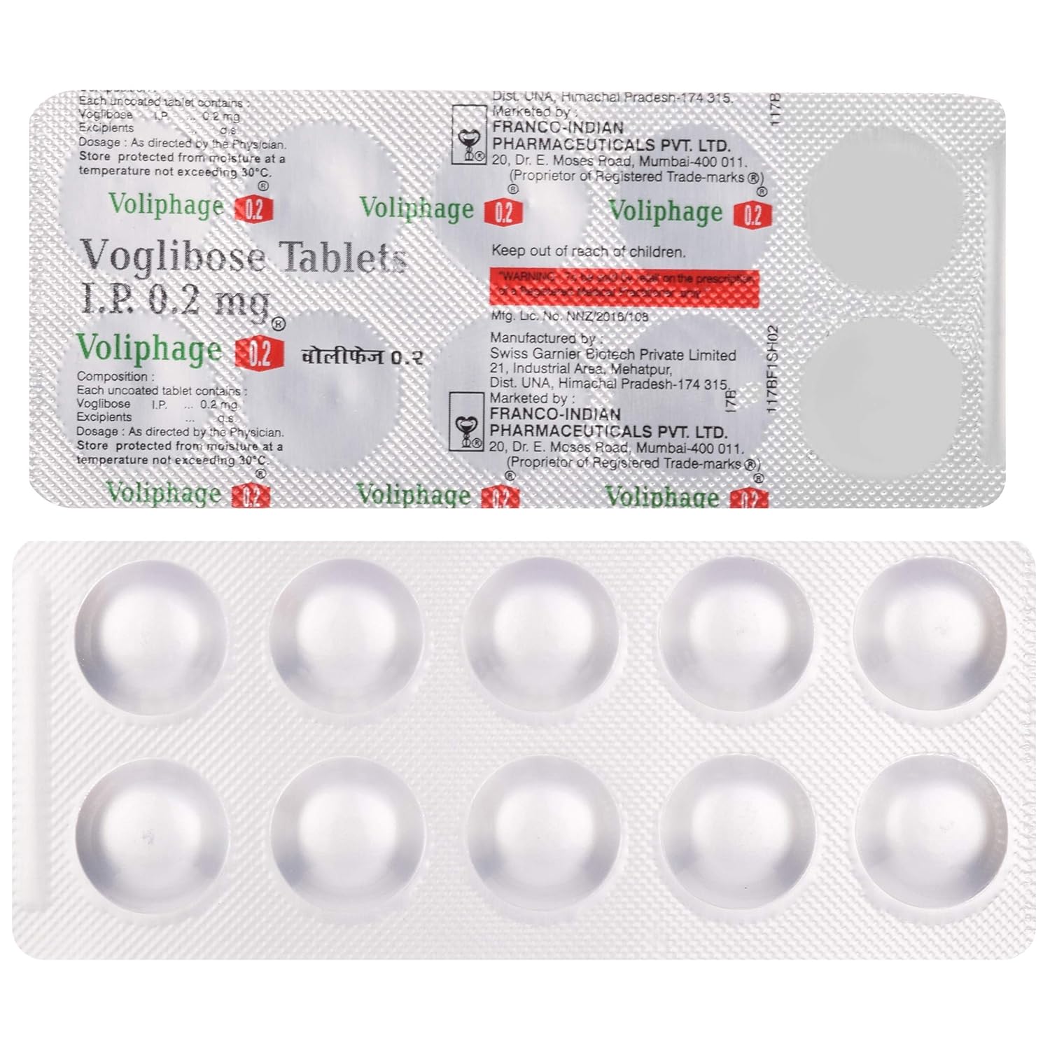 Voliphage 0.2 Tablet