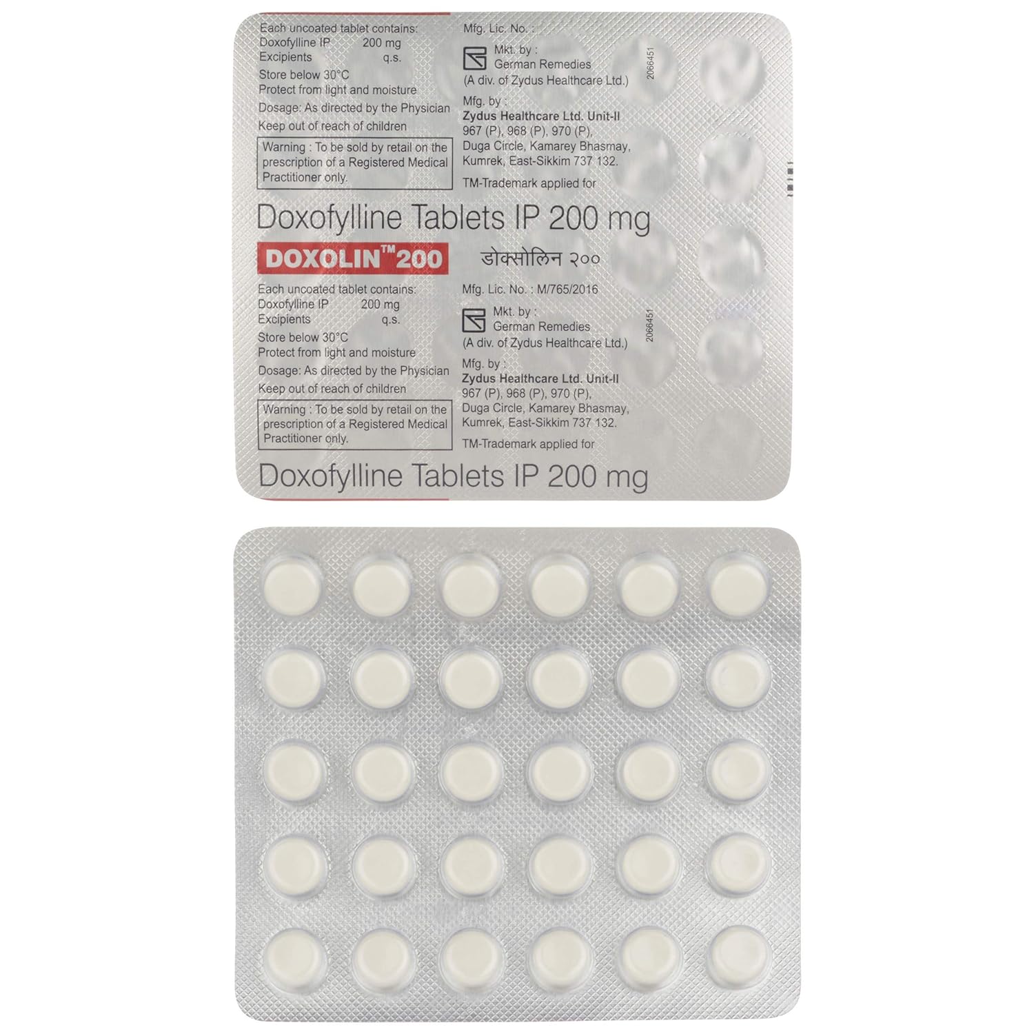 Doxolin 200mg Tablet