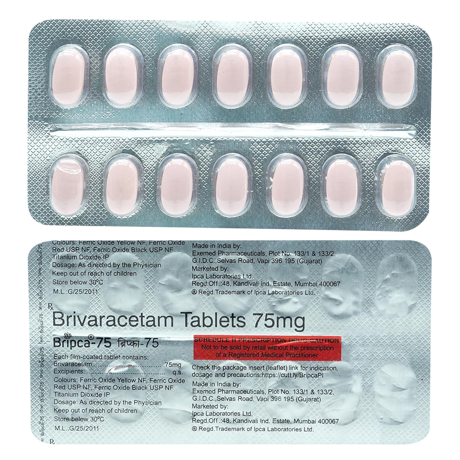 Bripca 75mg Tablet