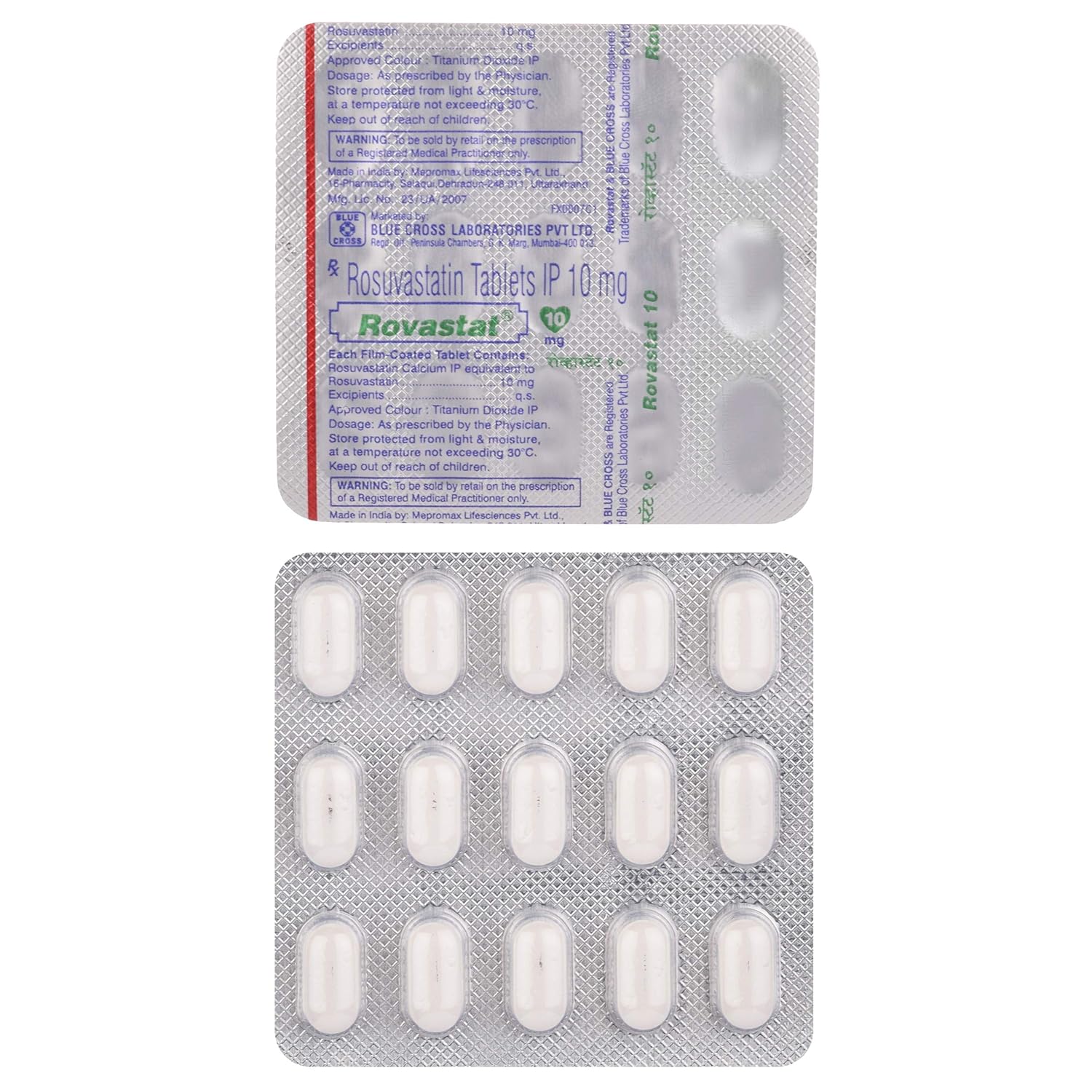 Rovastat 10mg Tablet