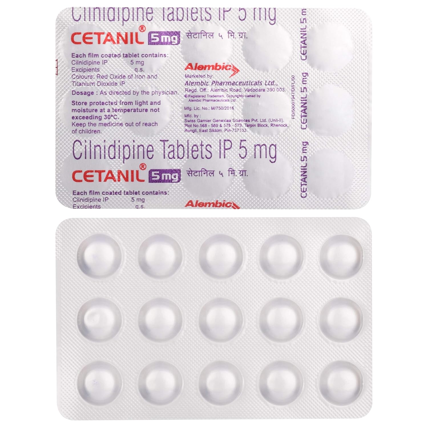 Cetanil 5mg Tablet