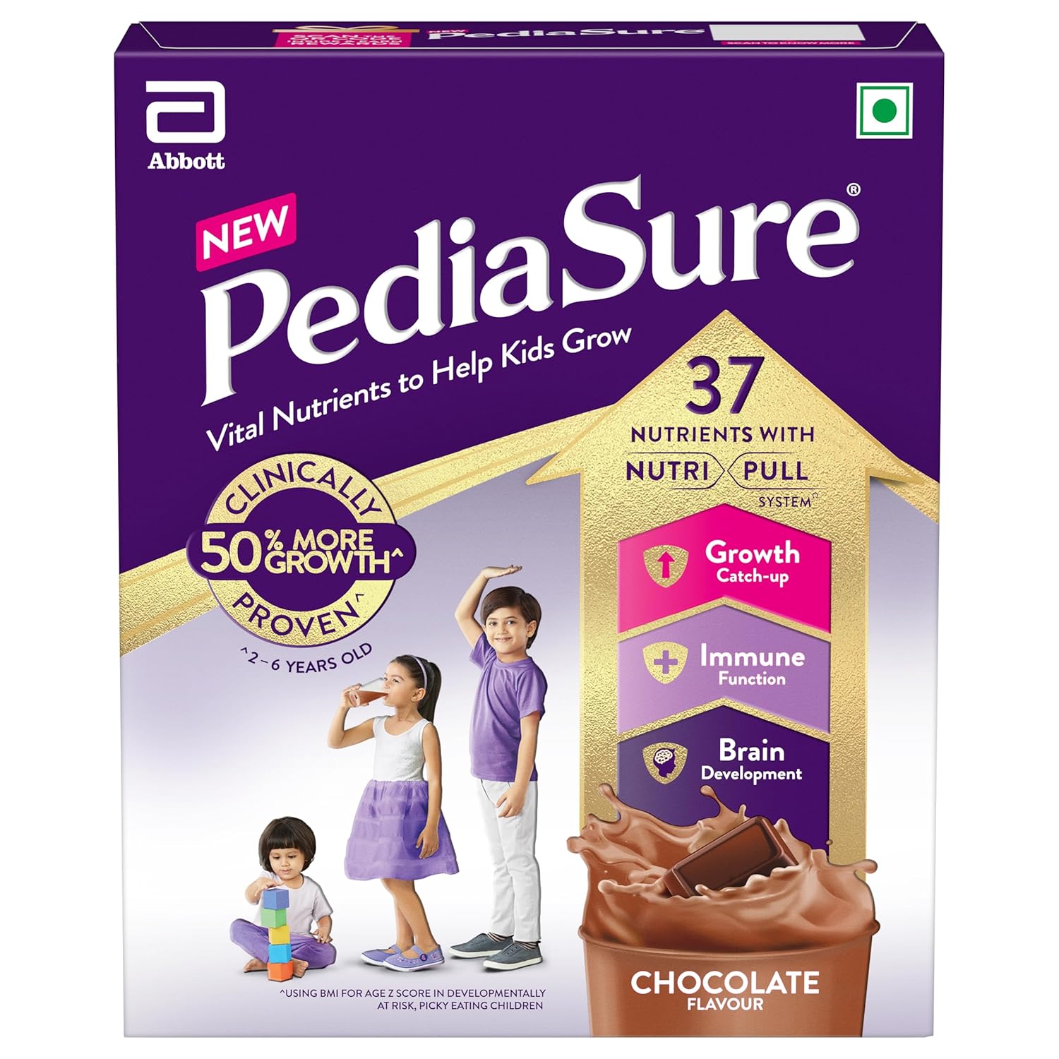 PediaSure Sure Growth Kids Nutrition Drink - 200g ( Chocolate)