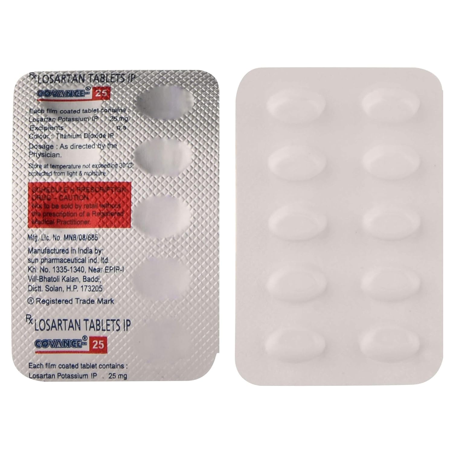 Covance 25 Tablet