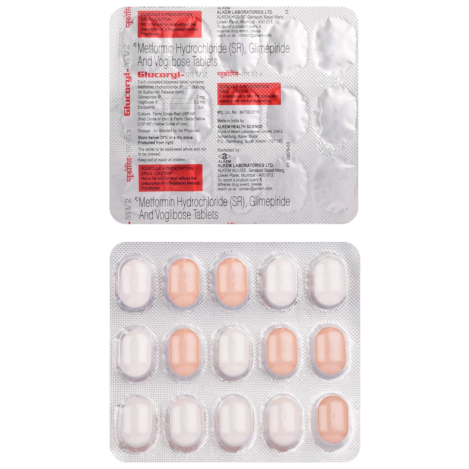 Glucoryl MV 2 Tablet SR