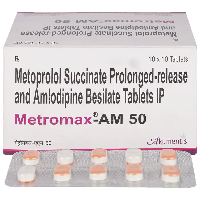 Metromax AM 5 mg/50 mg Tablet