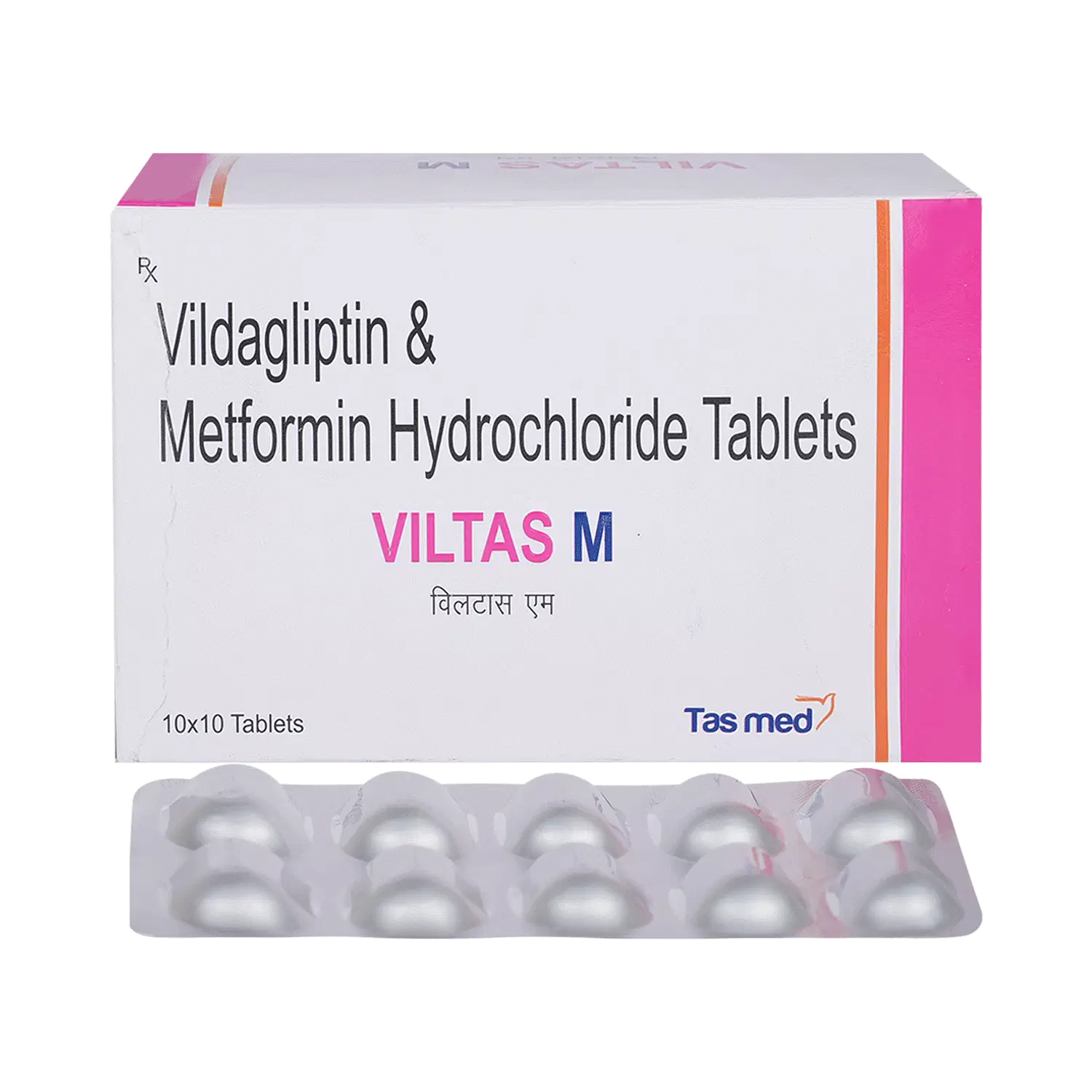 Viltas M 500mg/50mg Tablet