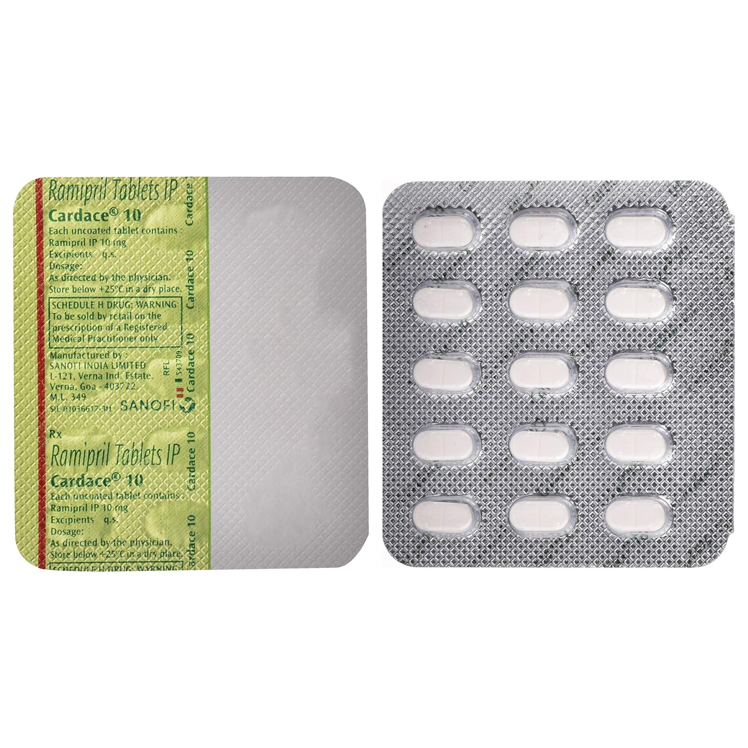 Cardace 10 Tablet