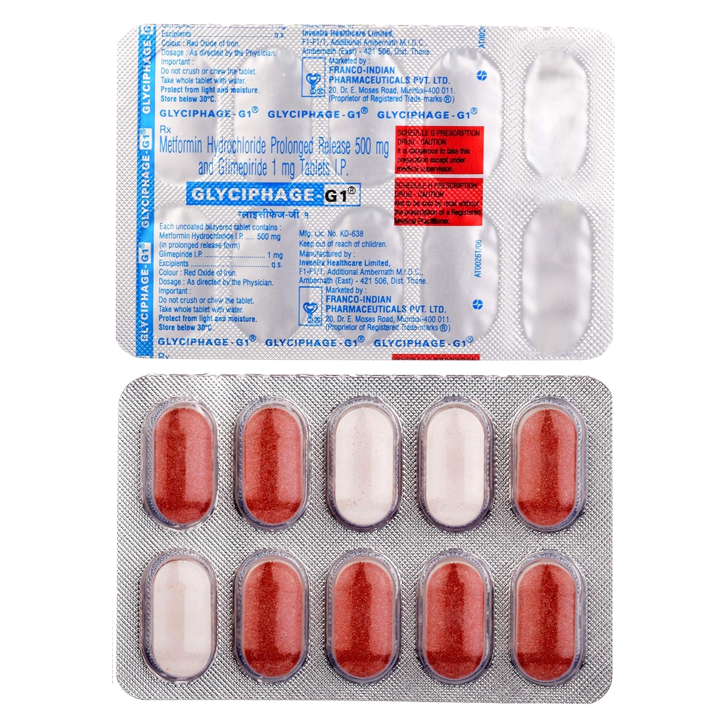 Glyciphage G 1 Tablet PR