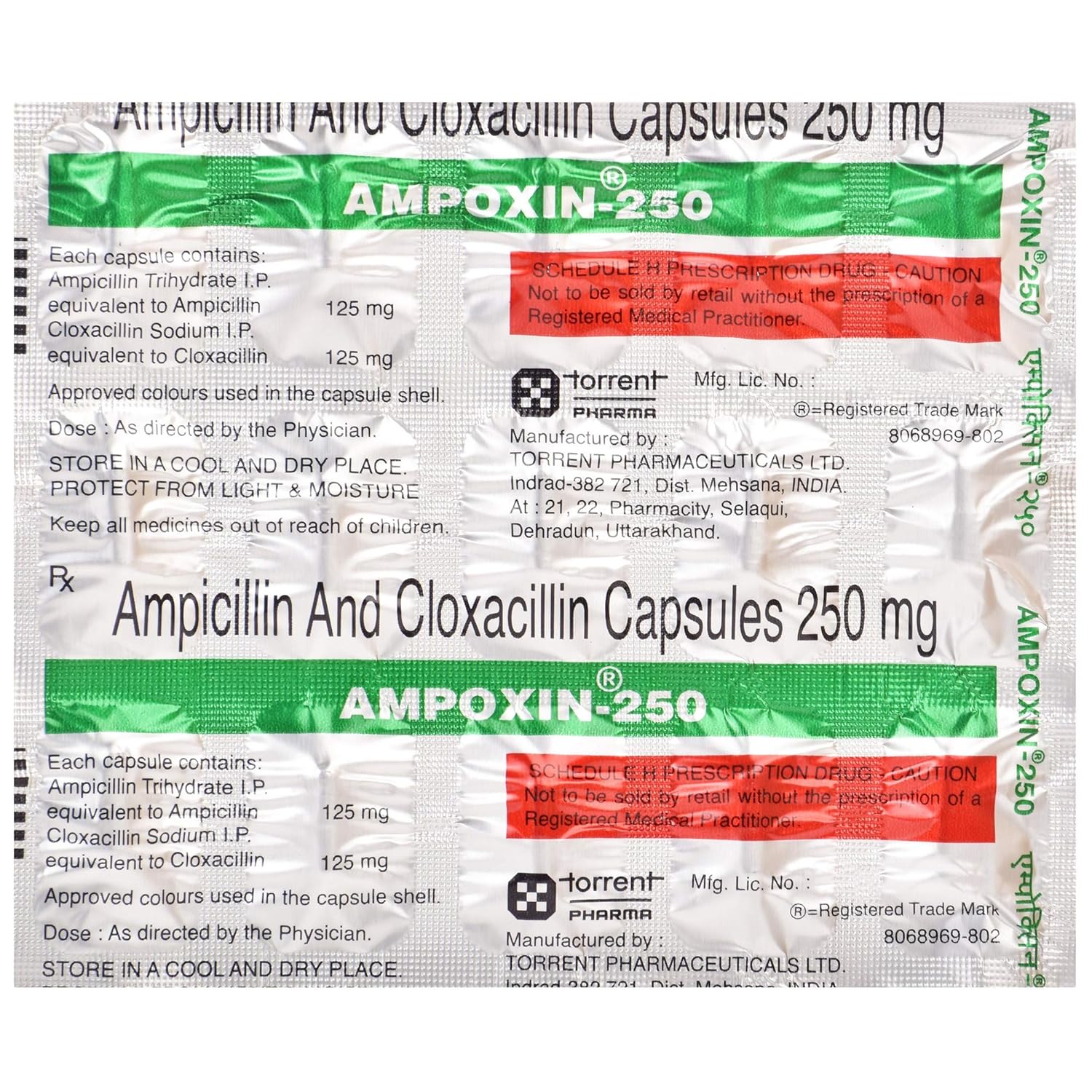 Ampoxin 250 Capsule