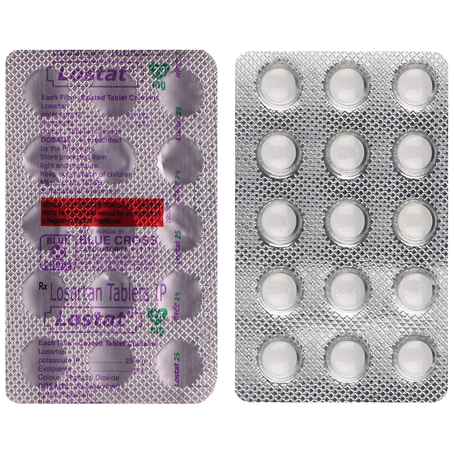 Lostat 25mg Tablet