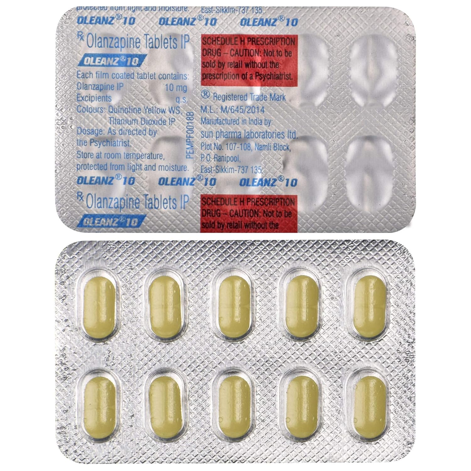 Oleanz 10 Tablet