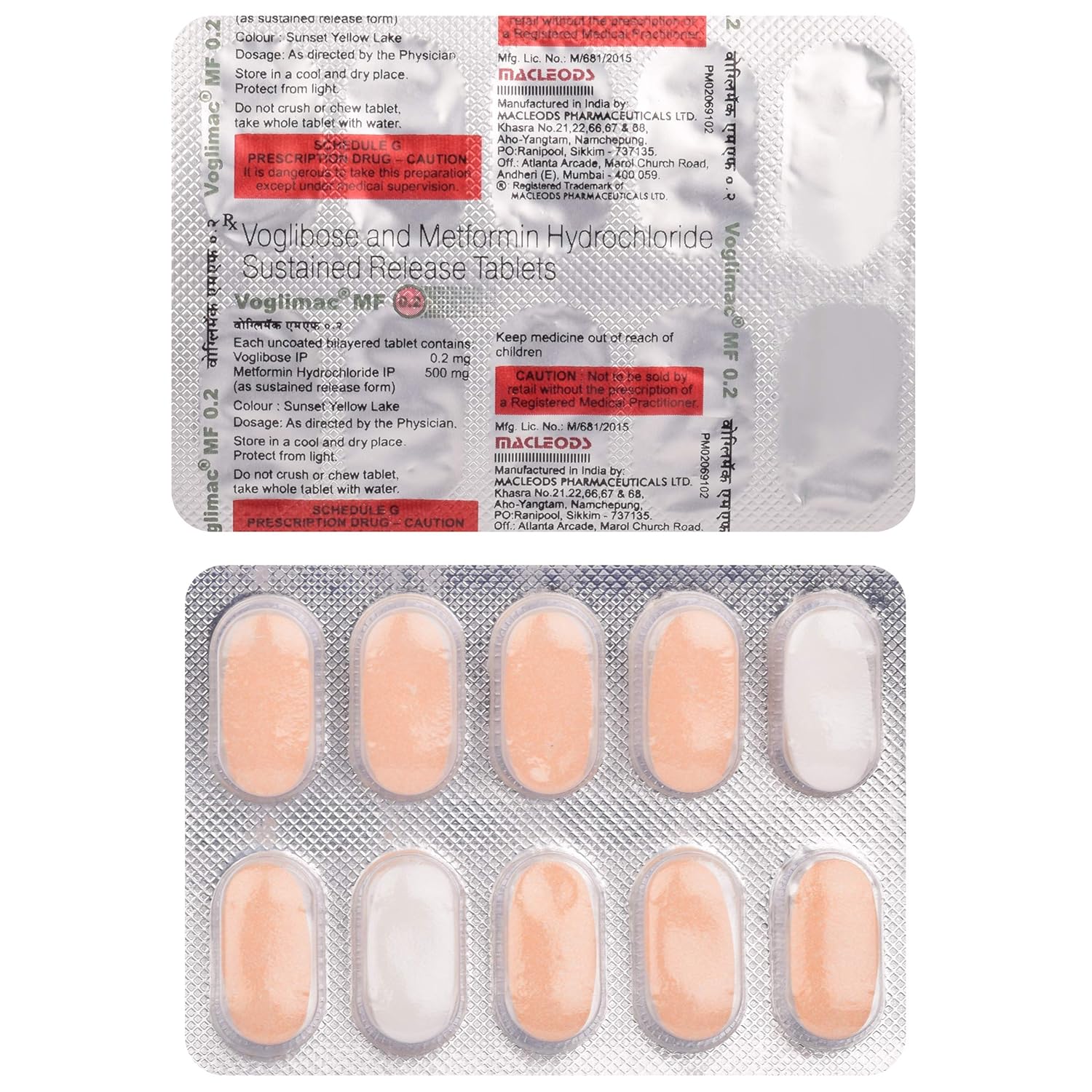 Voglimac MF 0.2 Tablet SR