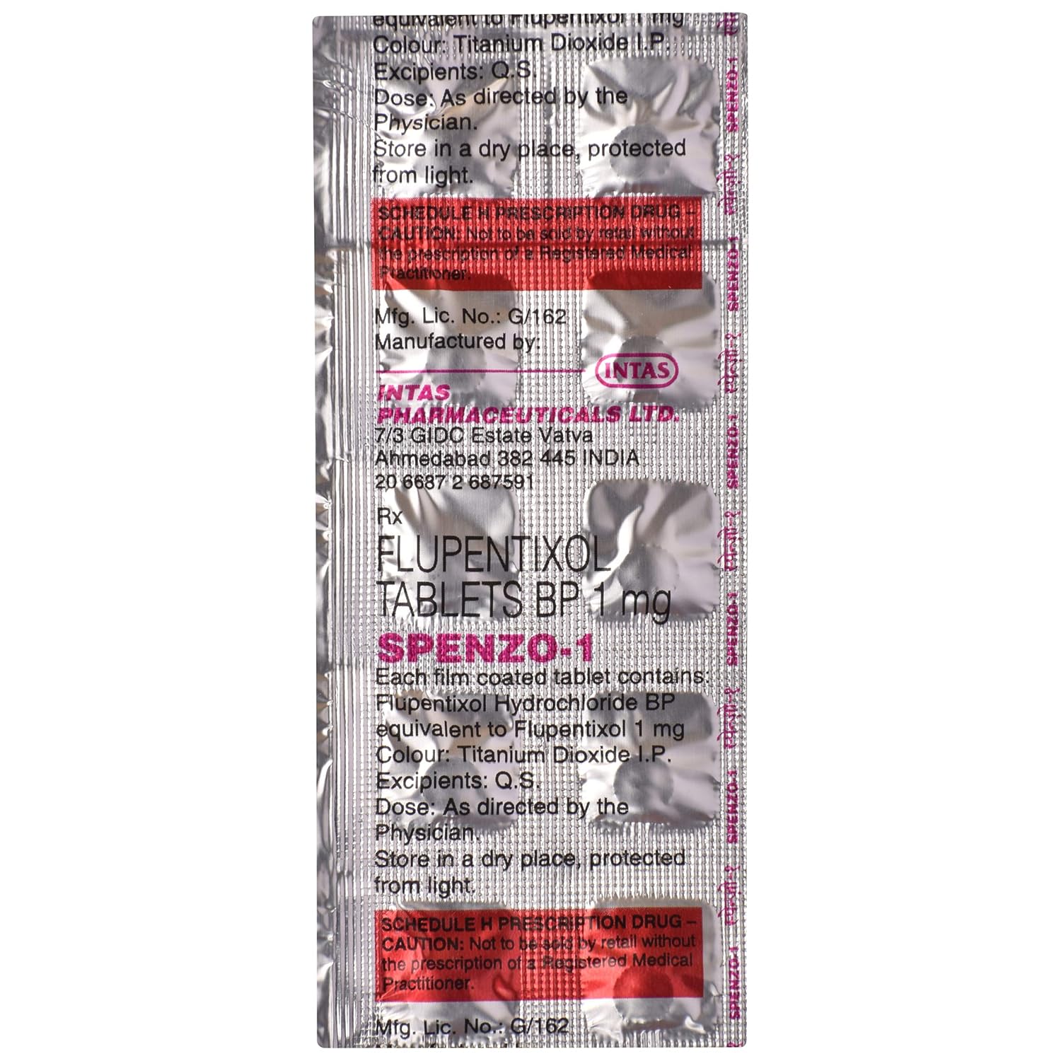 Spenzo 1mg Tablet