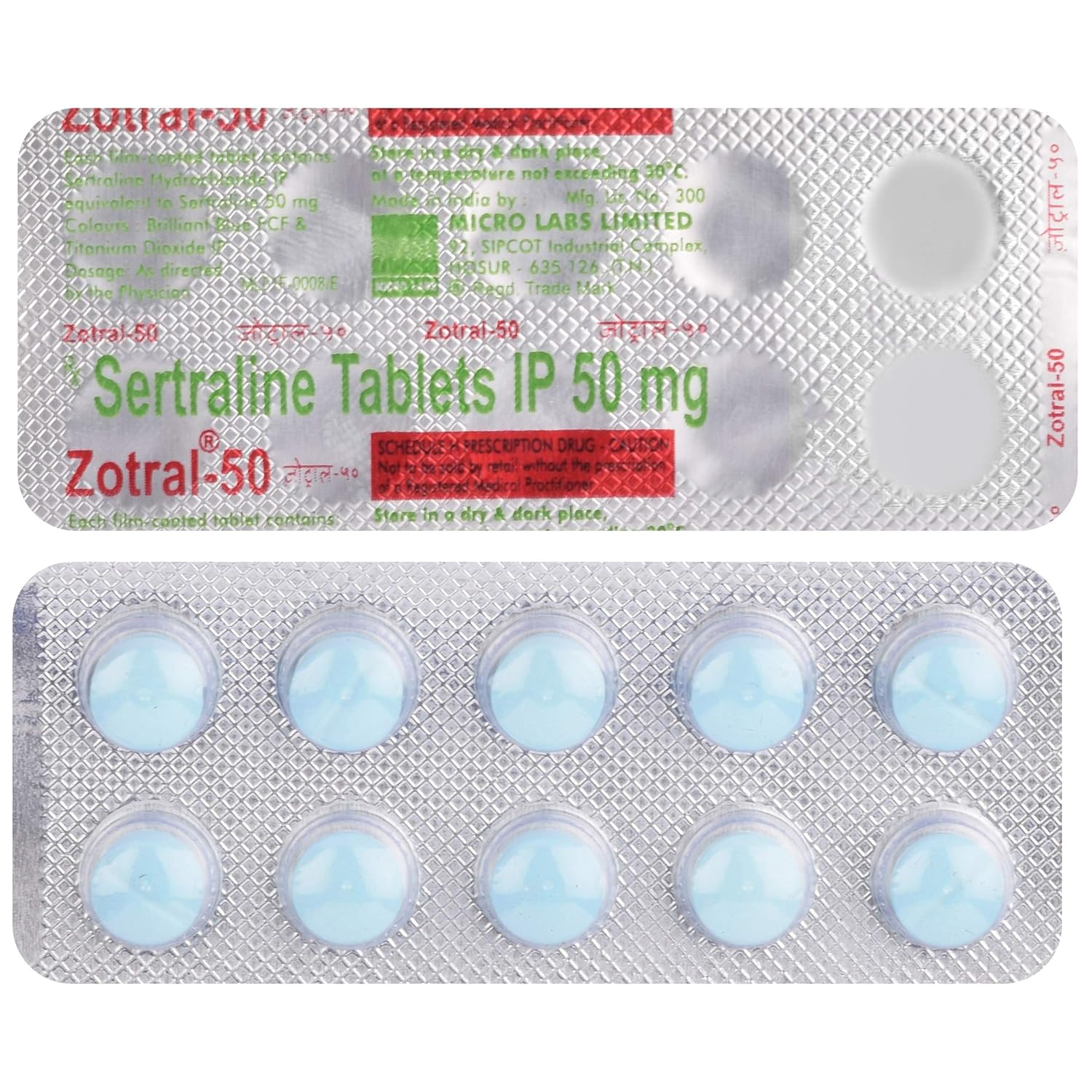 Zotral 50 Tablet