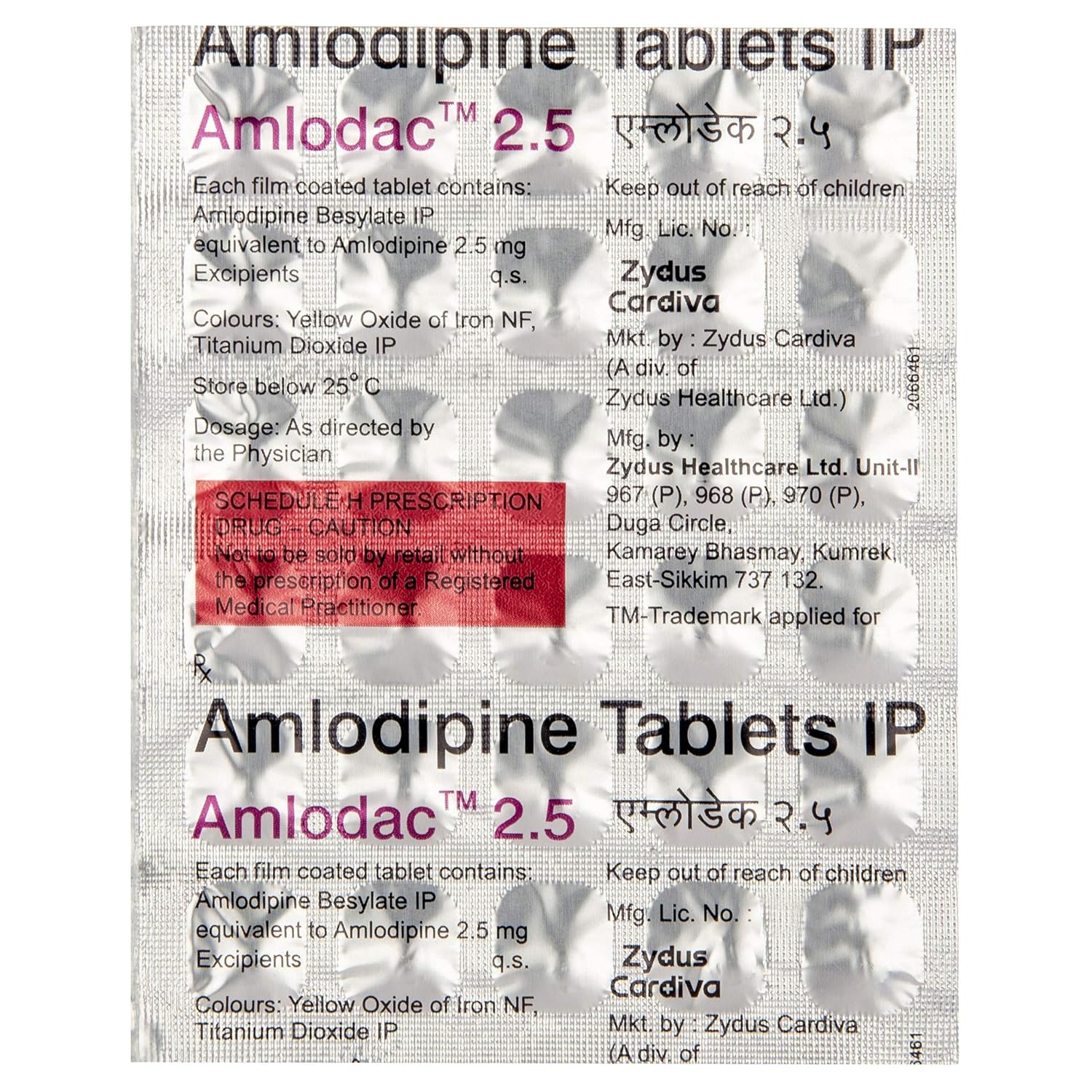 Amlodac 2.5 Tablet