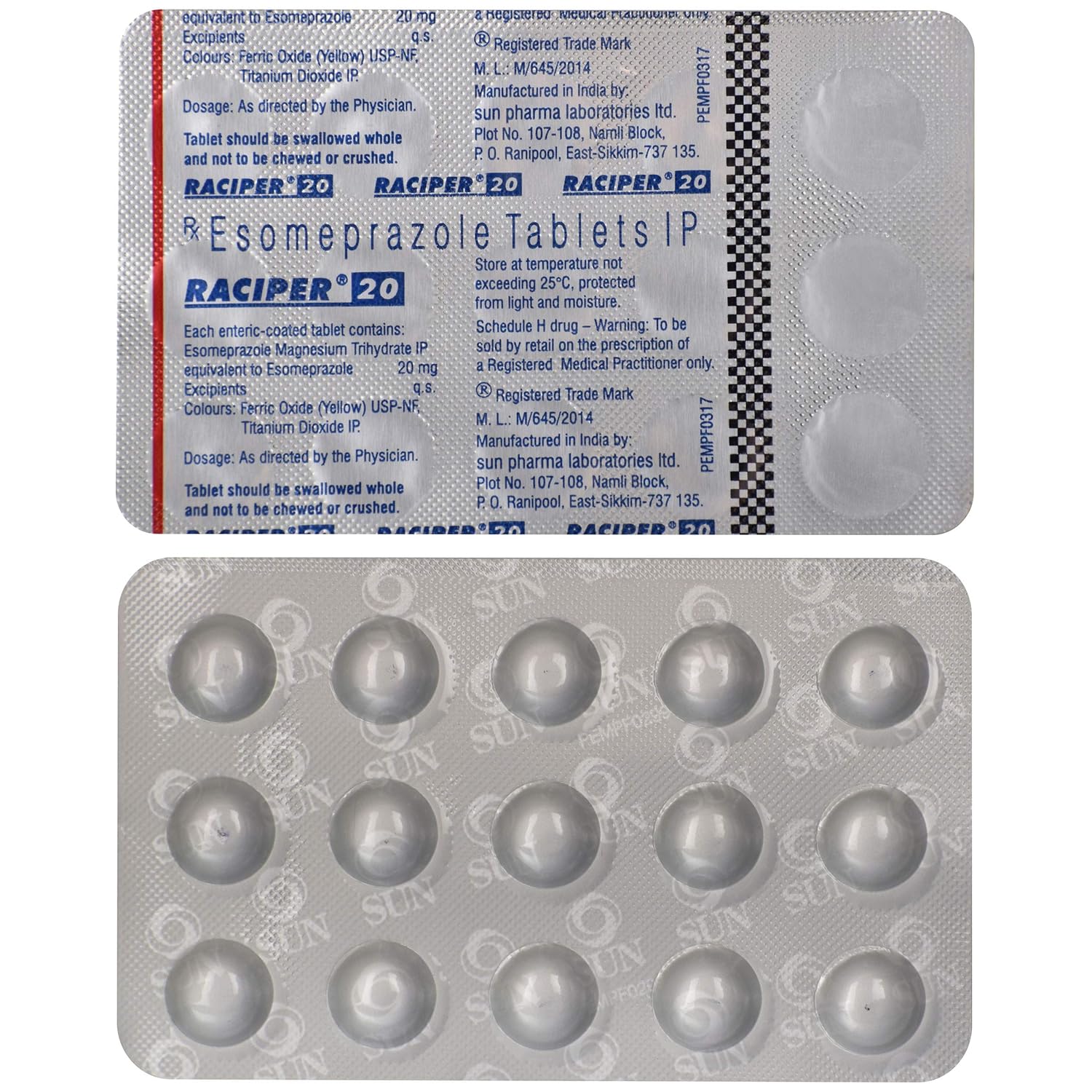 Raciper 20 Tablet