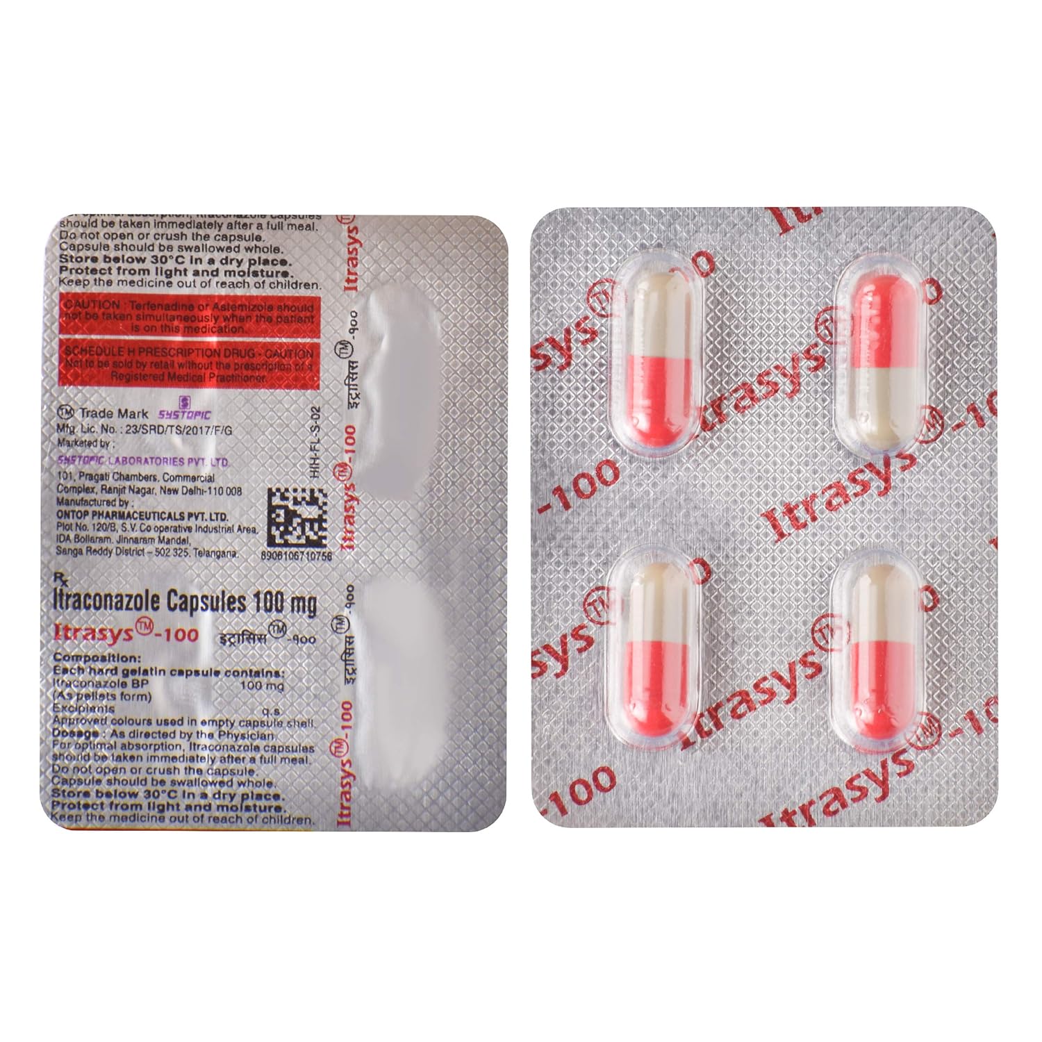 Itrasys 100 Capsule