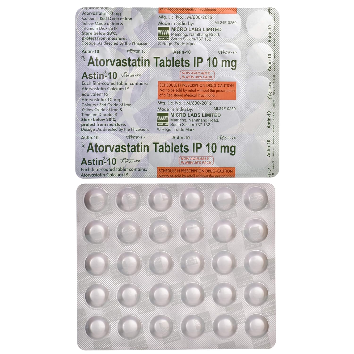 Astin 10 Tablet