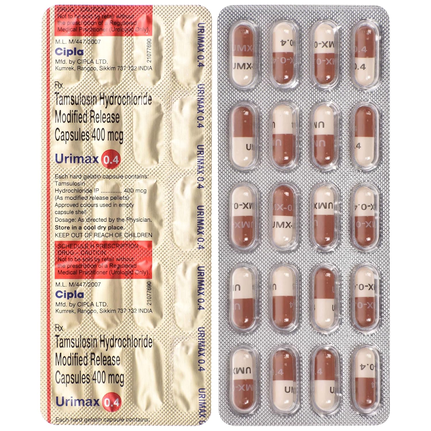 Urimax 0.4 Capsule MR