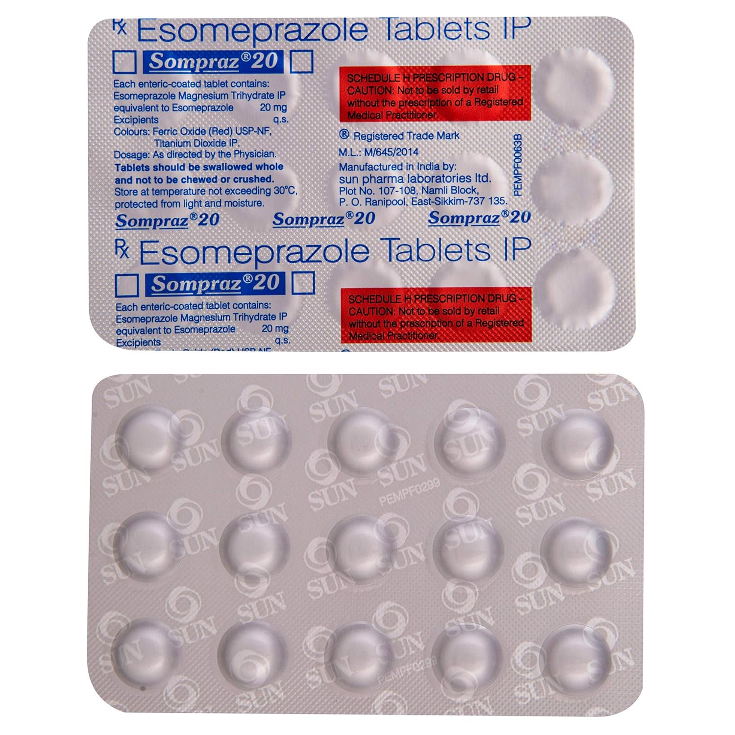 Sompraz 20 Tablet